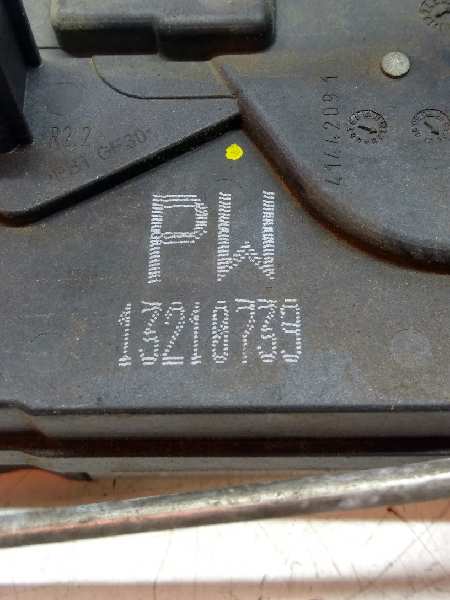 OPEL Zafira B (2005-2010) Замок задней правой двери 13210739 24326051