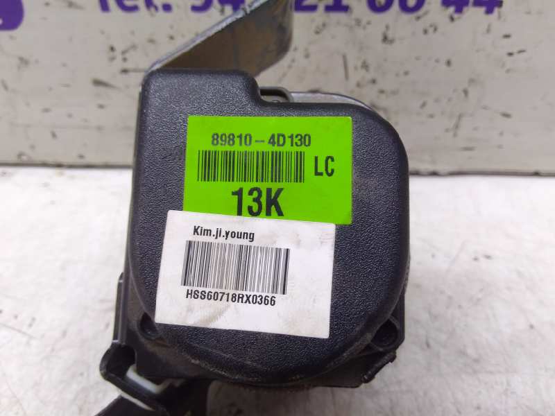 KIA Carnival 2 generation (2006-2010) Vänster bakbälte 898204D130 24344390