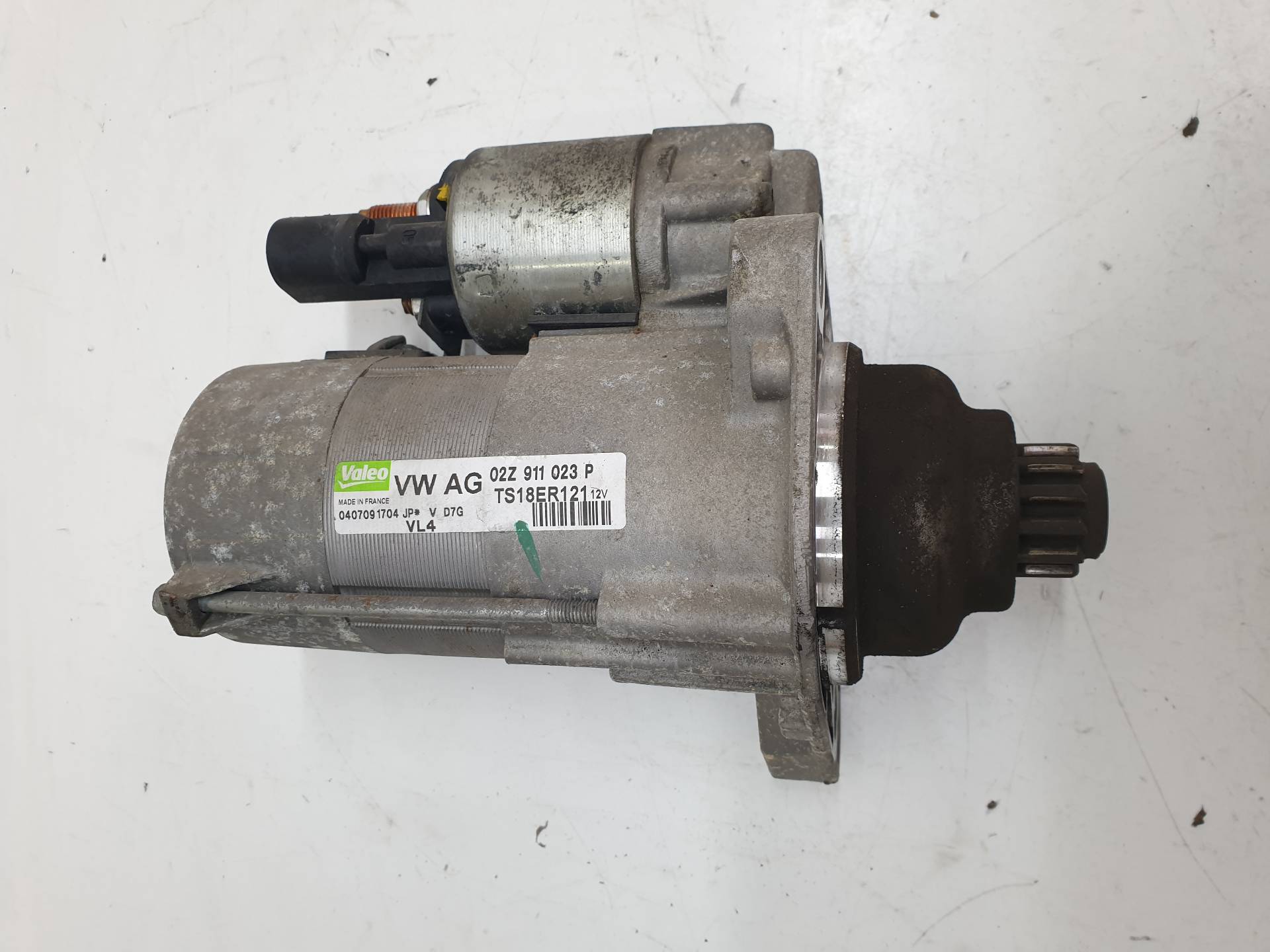 VOLKSWAGEN Golf Plus 2 generation (2009-2014) Starter auto 02Z911023P 25569563