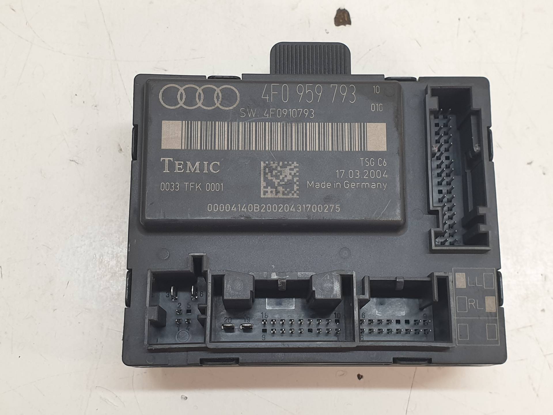 AUDI A6 C6/4F (2004-2011) Блок управления Комфорт 4F0959793 27533705