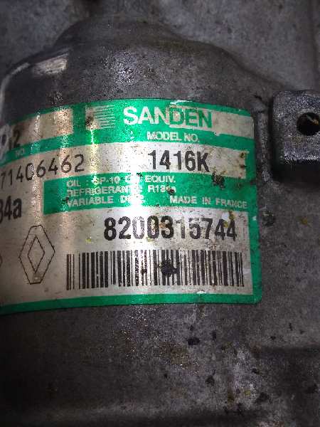 RENAULT LS 4 generation (2006-2020) Kondicionieriaus siurblys (kompresorius) 8200315744 24316567