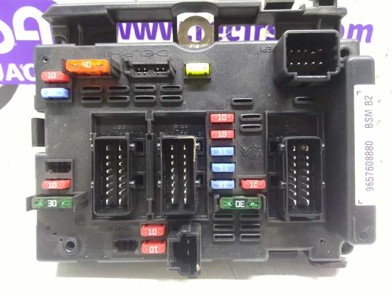 CITROËN Berlingo 1 generation (1996-2012) Fuse Box 9657608880 24324460