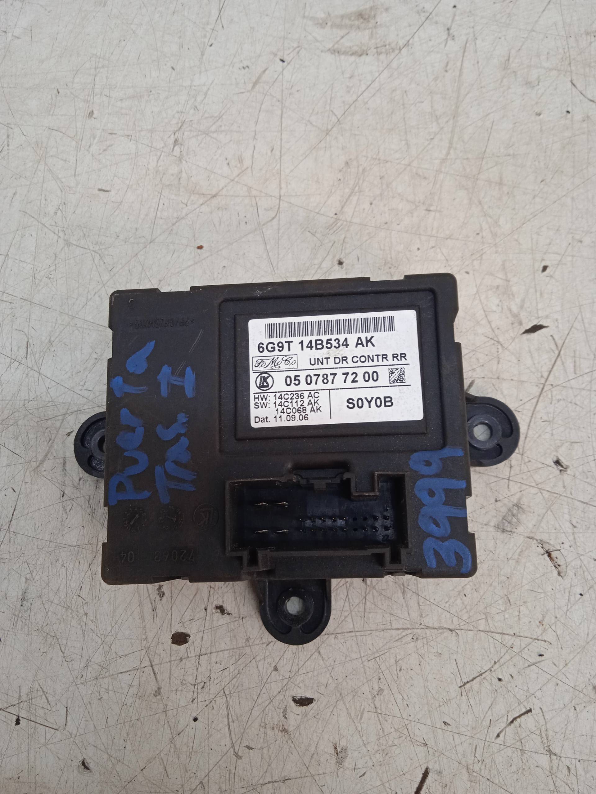 FORD S-Max 1 generation (2006-2015) Other Control Units 6G9T14B534AK 24333286