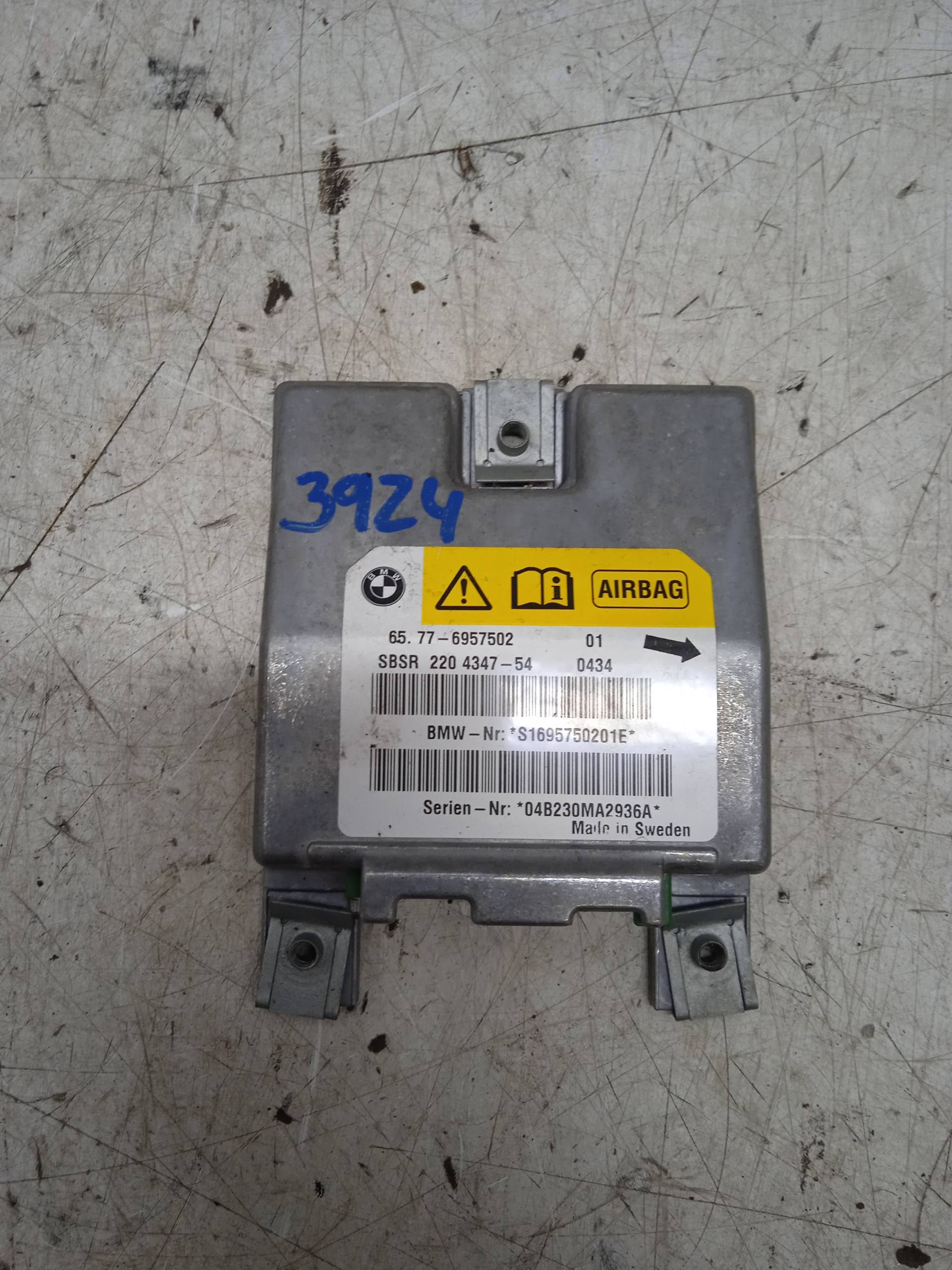 FORD Fiesta 6 generation (2008-2020) Unité de contrôle SRS 65776957502 25449363