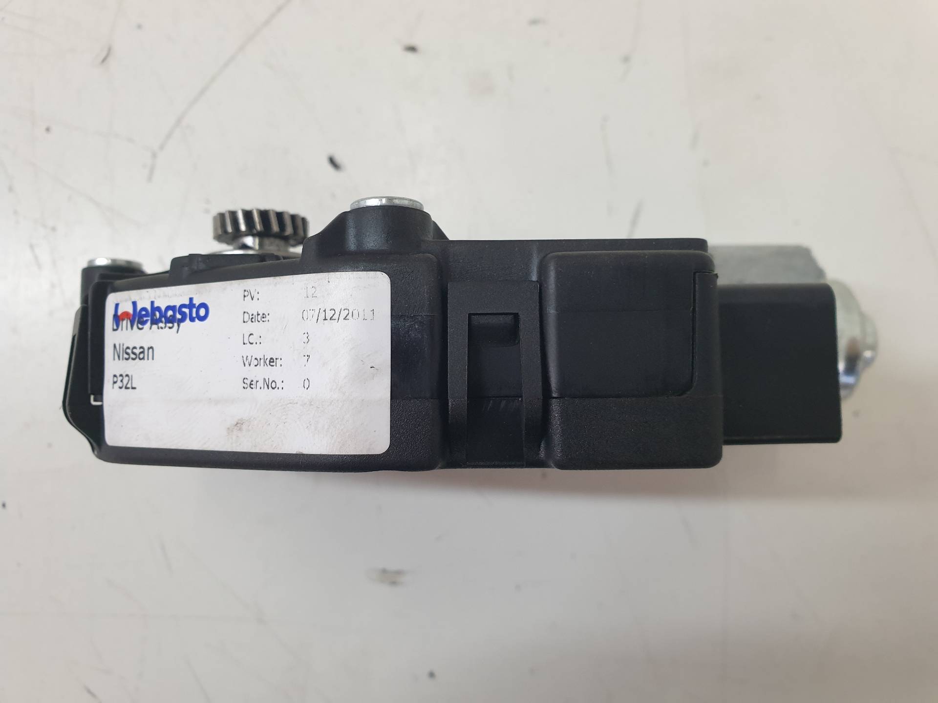 NISSAN Qashqai 1 generation (2007-2014) Sunroof Control Module 1731706A 24339947