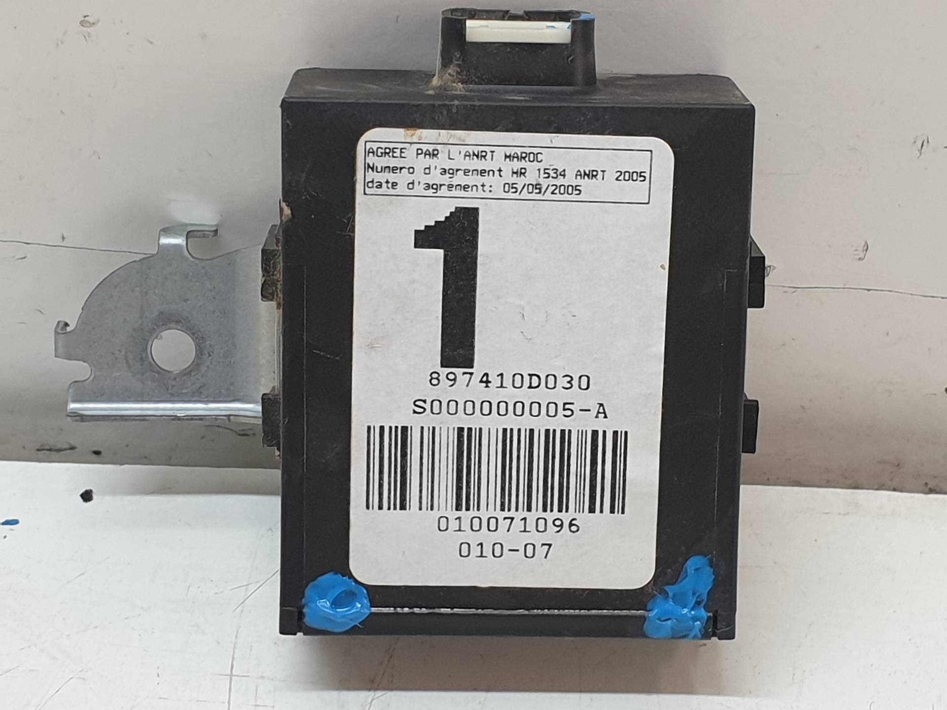 TOYOTA Yaris 2 generation (2005-2012) Other Control Units 897410D030 24338380