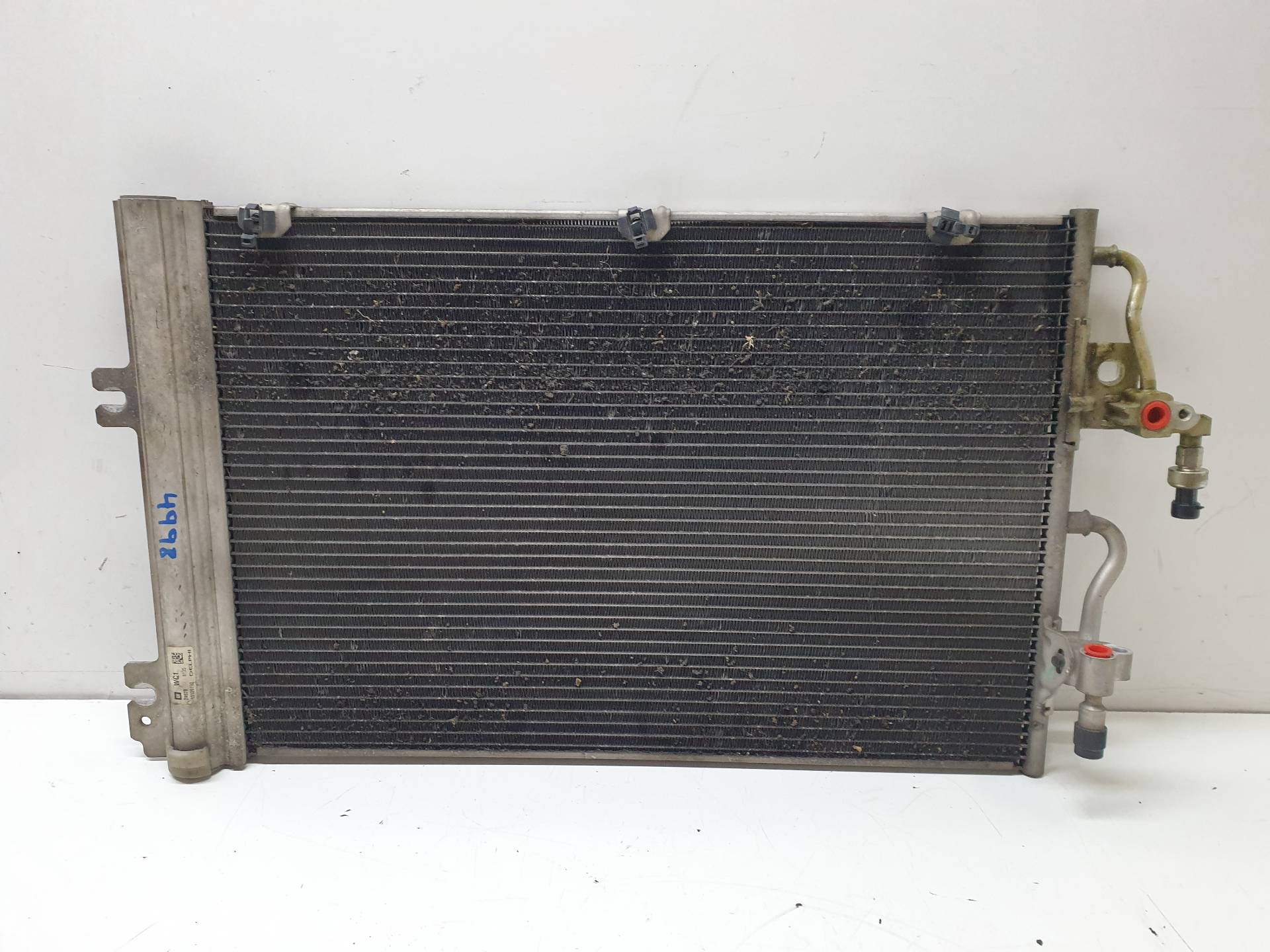 BENTLEY Arnage 2 generation (2002-2009) Air Con radiator 13129192 25567886