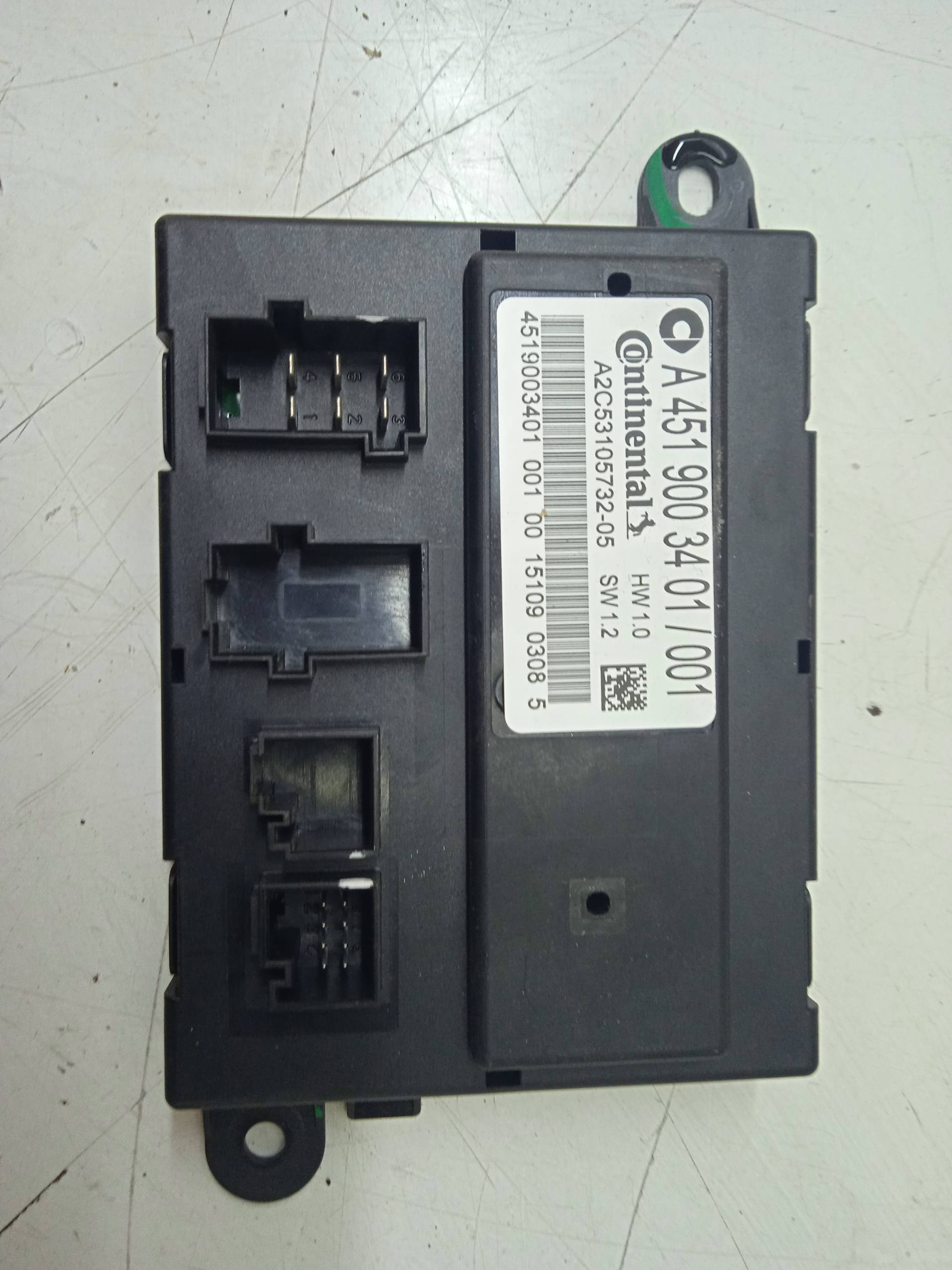 SMART Fortwo 2 generation (2007-2015) Other Control Units A4519003401 24335656