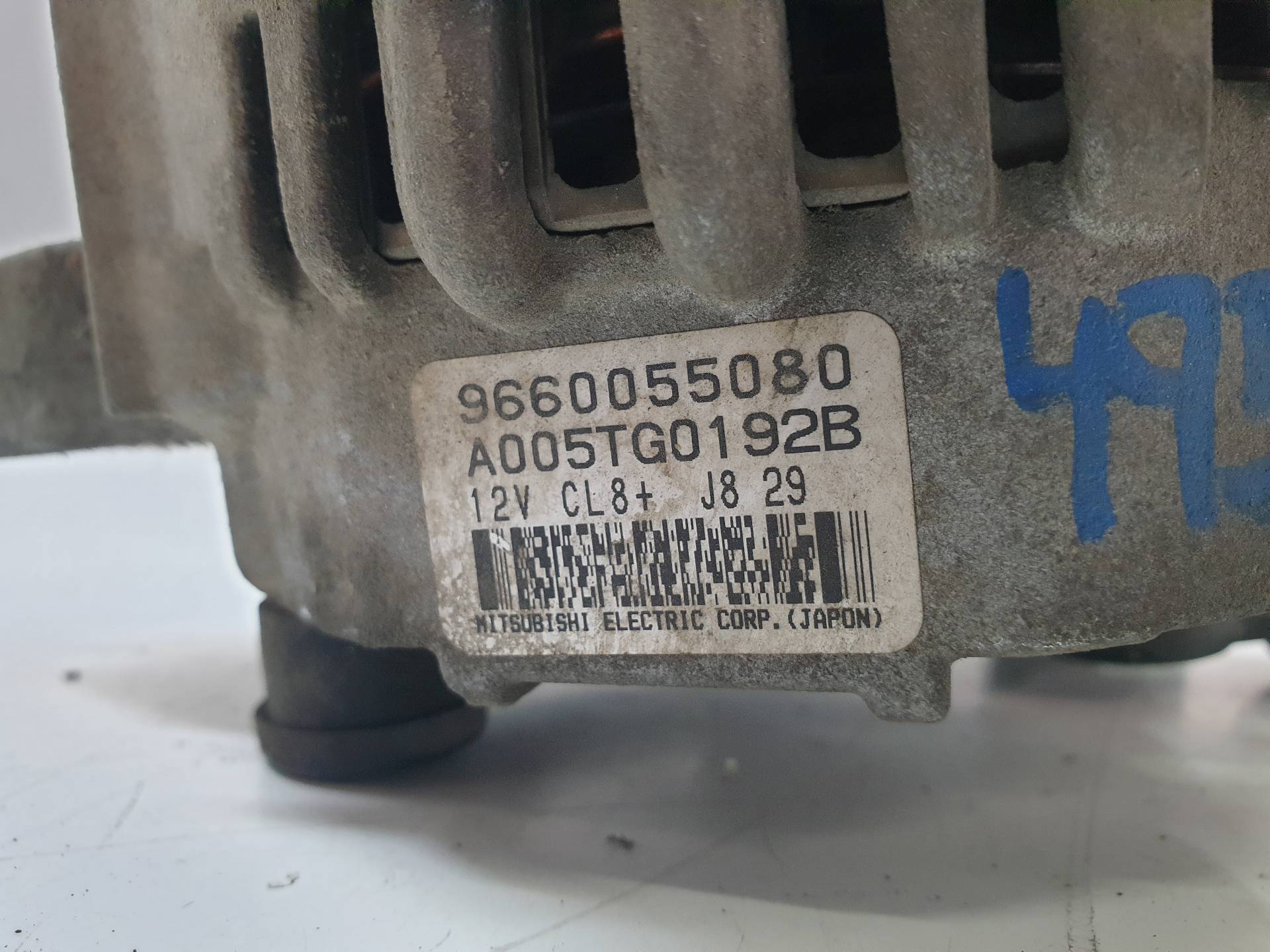 CITROËN C3 1 generation (2002-2010) Alternator 9660055080 25567278