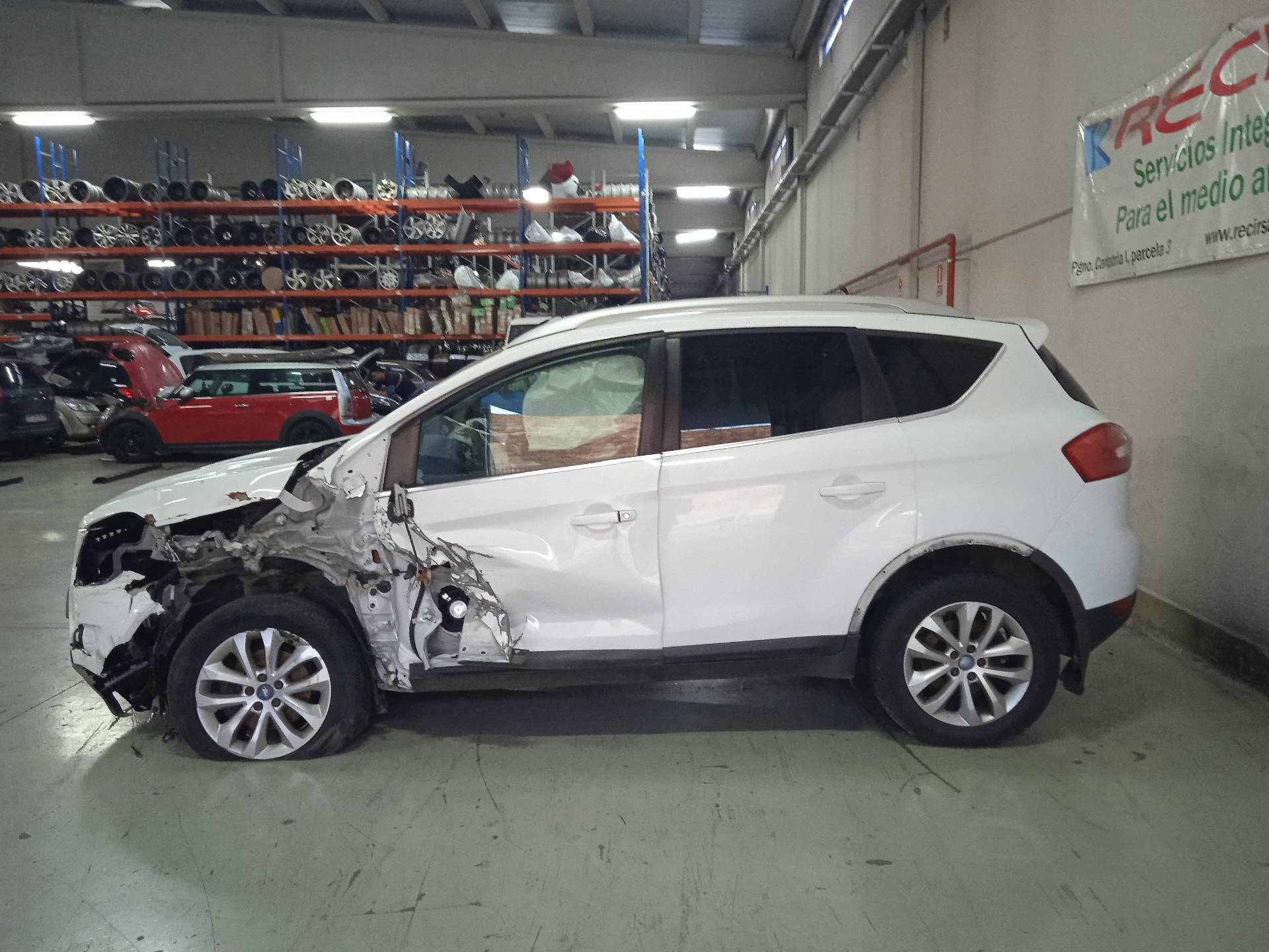 FORD Kuga 2 generation (2013-2020) Нагревательный вентиляторный моторчик салона 6G9T18456AA 24334429