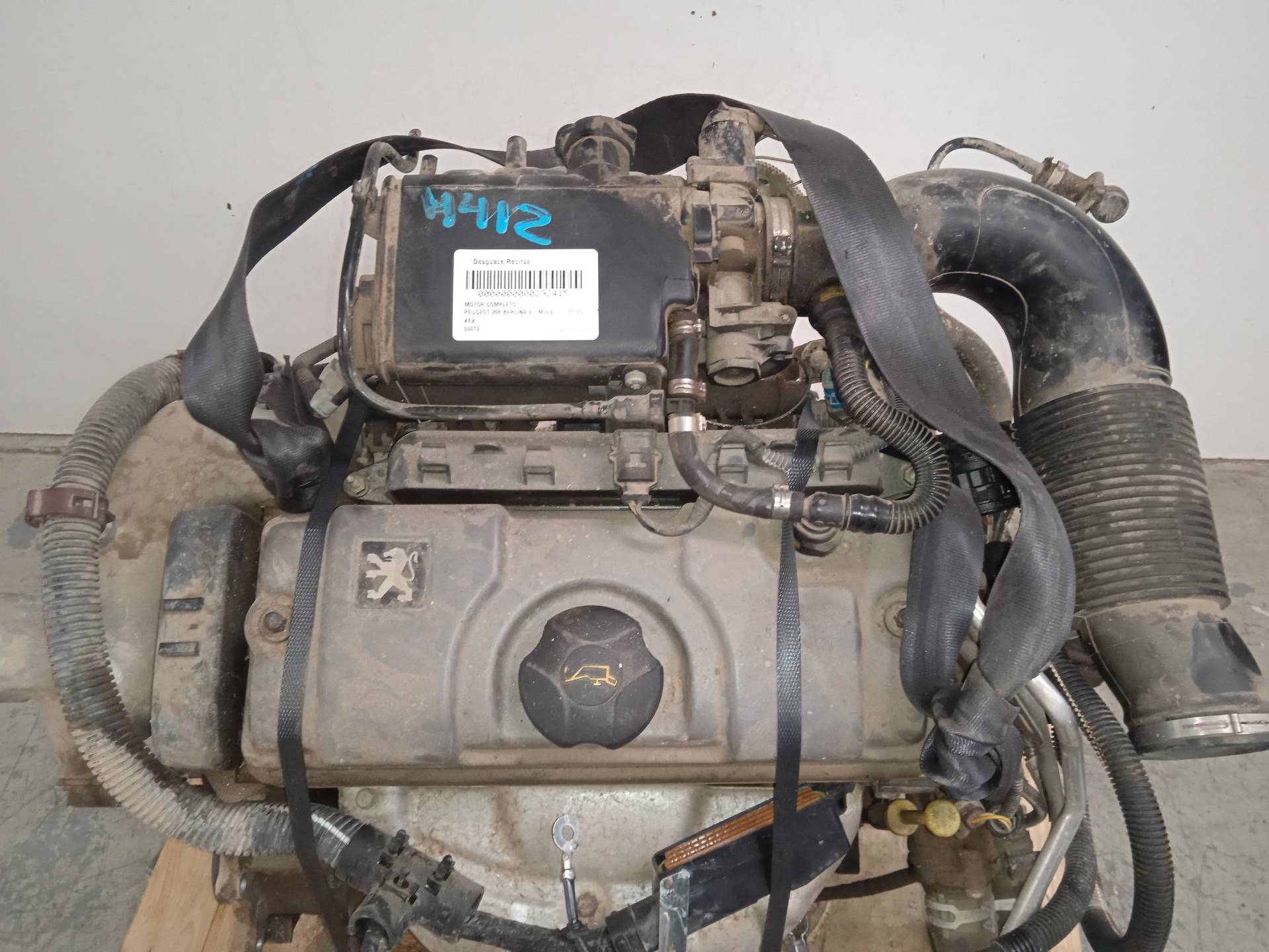 FORD 206 1 generation (1998-2009) Engine KFX 24329231