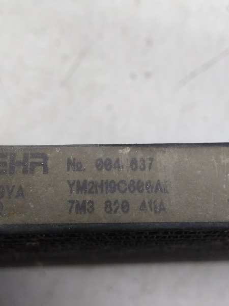 VOLKSWAGEN Sharan 1 generation (1995-2010) Aušinimo radiatorius YM2H19C600AB 24325809