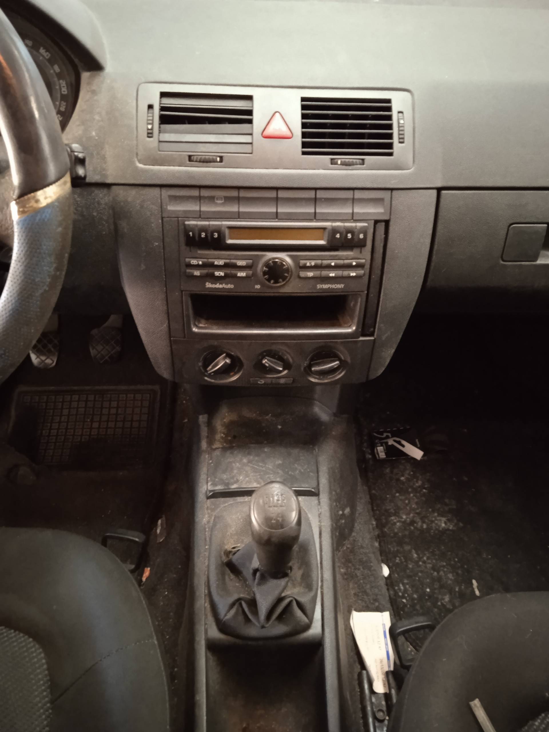 SKODA Fabia 6Y (1999-2007) Педаль газа 6Q1721503B 24330549