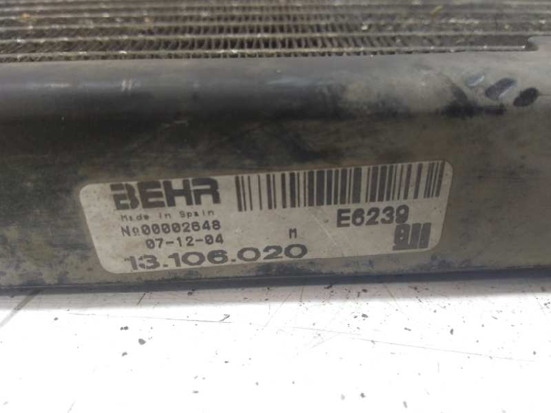 OPEL Combo C (2001-2011) Aušinimo radiatorius 13106020, 34025345135 24315832
