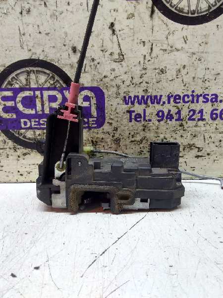 OPEL Zafira B (2005-2010) Rear Right Door Lock 13210739 24326051