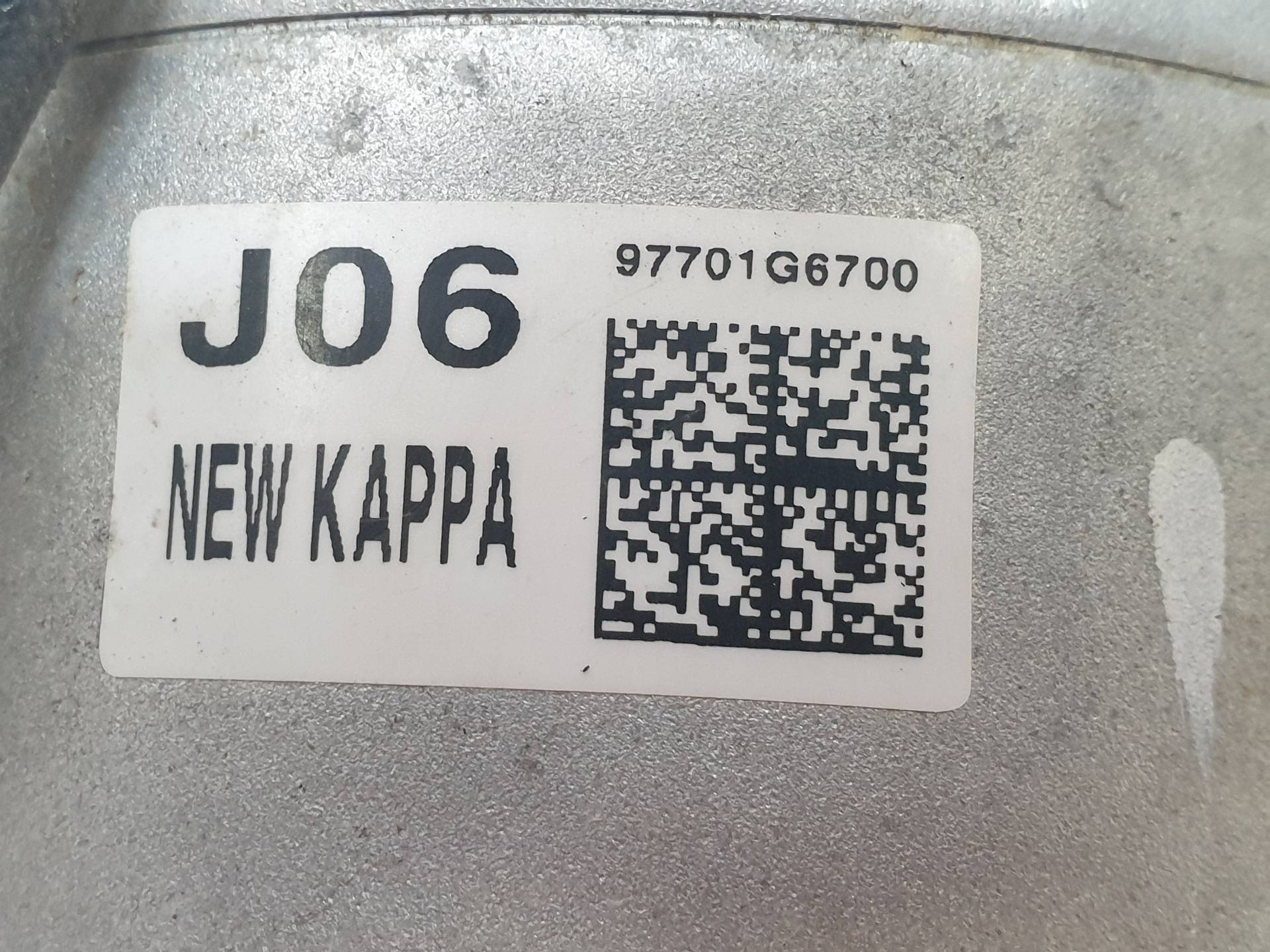 KIA Picanto 3 generation (2017-2024) Luftkonditioneringspump CA500HJPKB03 24341155