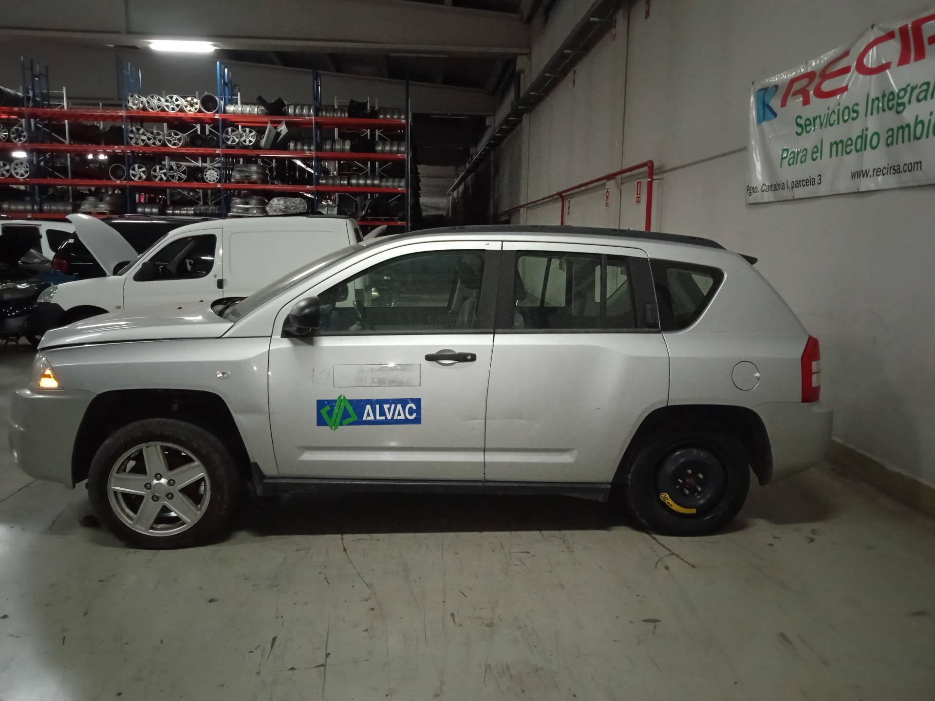 JEEP Compass 1 generation (2006-2015) Gaisa kondensācijas radiators 1215515AA 24330049