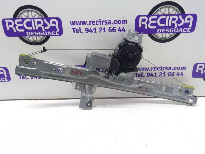 PEUGEOT 207 1 generation (2006-2009) Front Right Door Window Regulator 9222W9 24320340