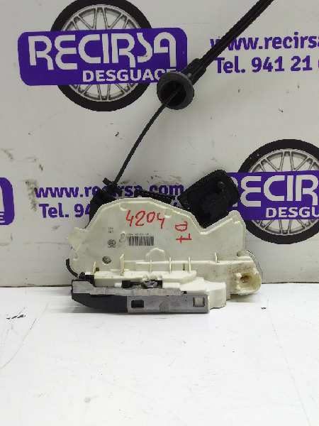 SEAT Toledo 3 generation (2004-2010) Front Left Door Lock 5K1837015J 24326019