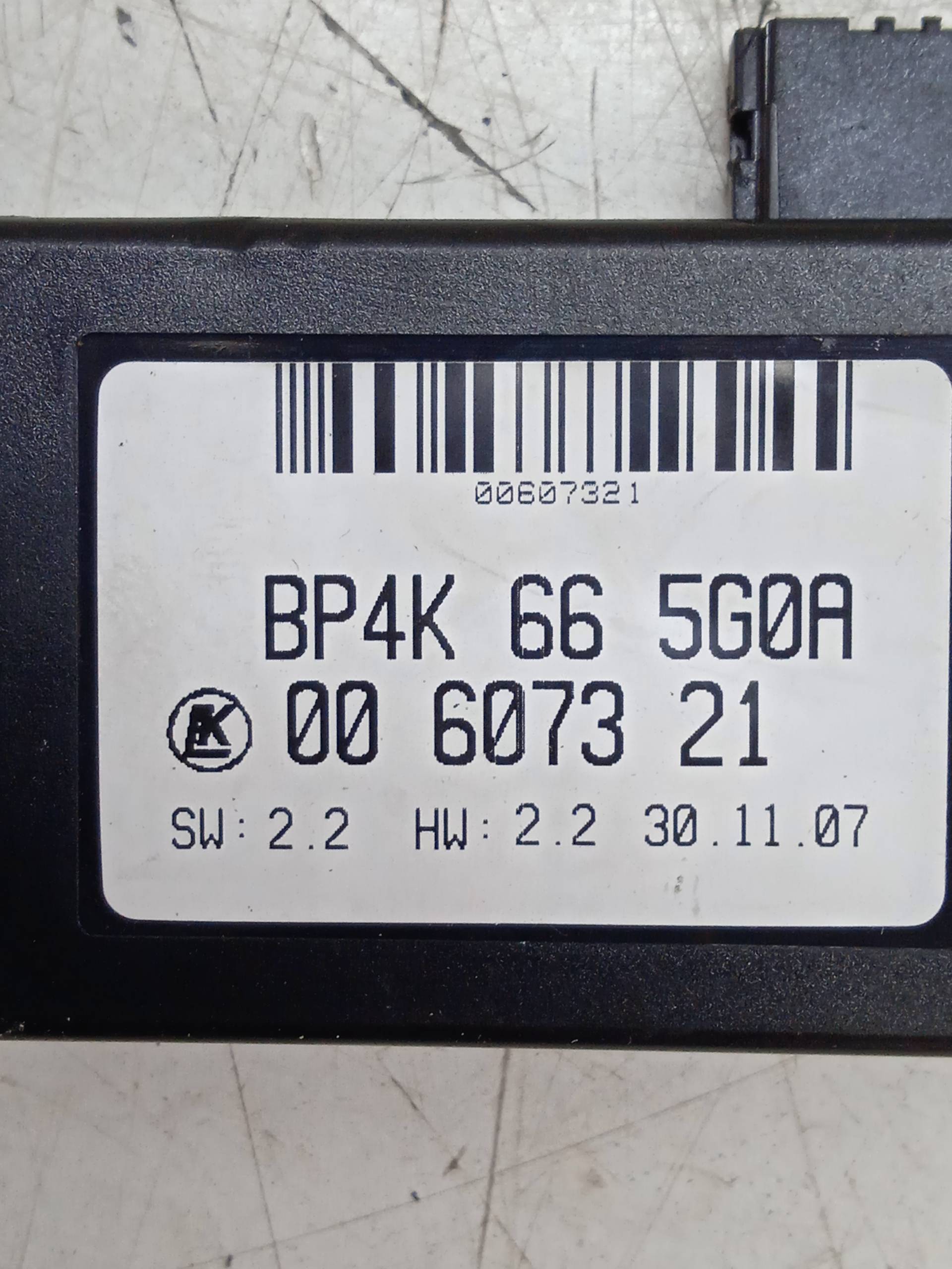 MAZDA 6 GH (2007-2013) Other Control Units BP4K665G0A 24332138