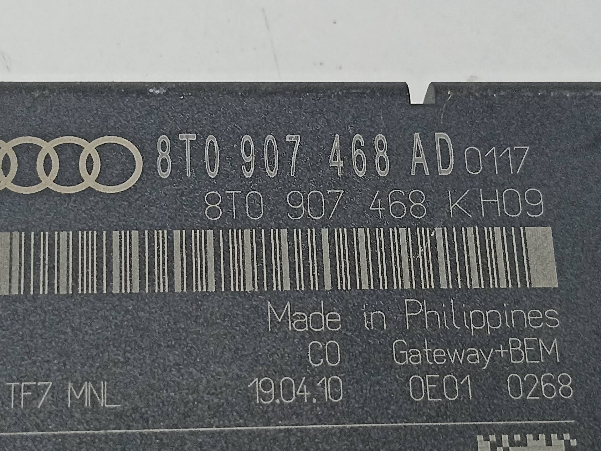 AUDI A5 8T (2007-2016) Другие блоки управления 8T0907468AD 24338660