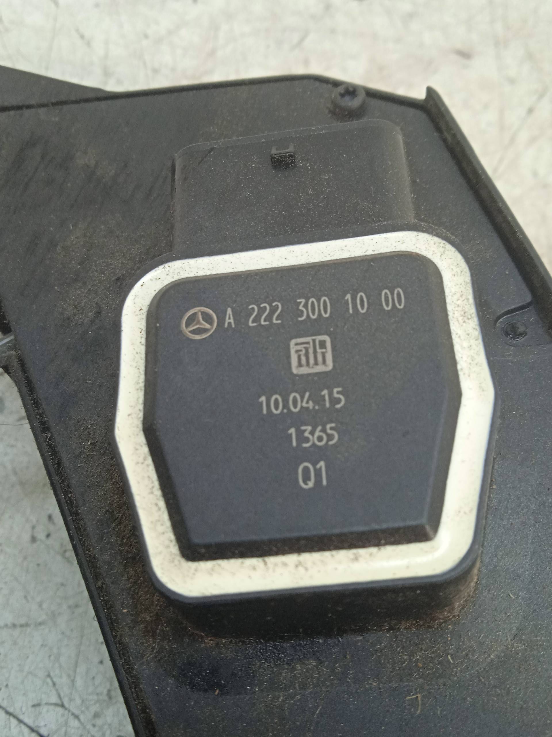 SMART Fortwo 2 generation (2007-2015) Akseleratoriaus (gazo) pedalas A2223001000 24331960