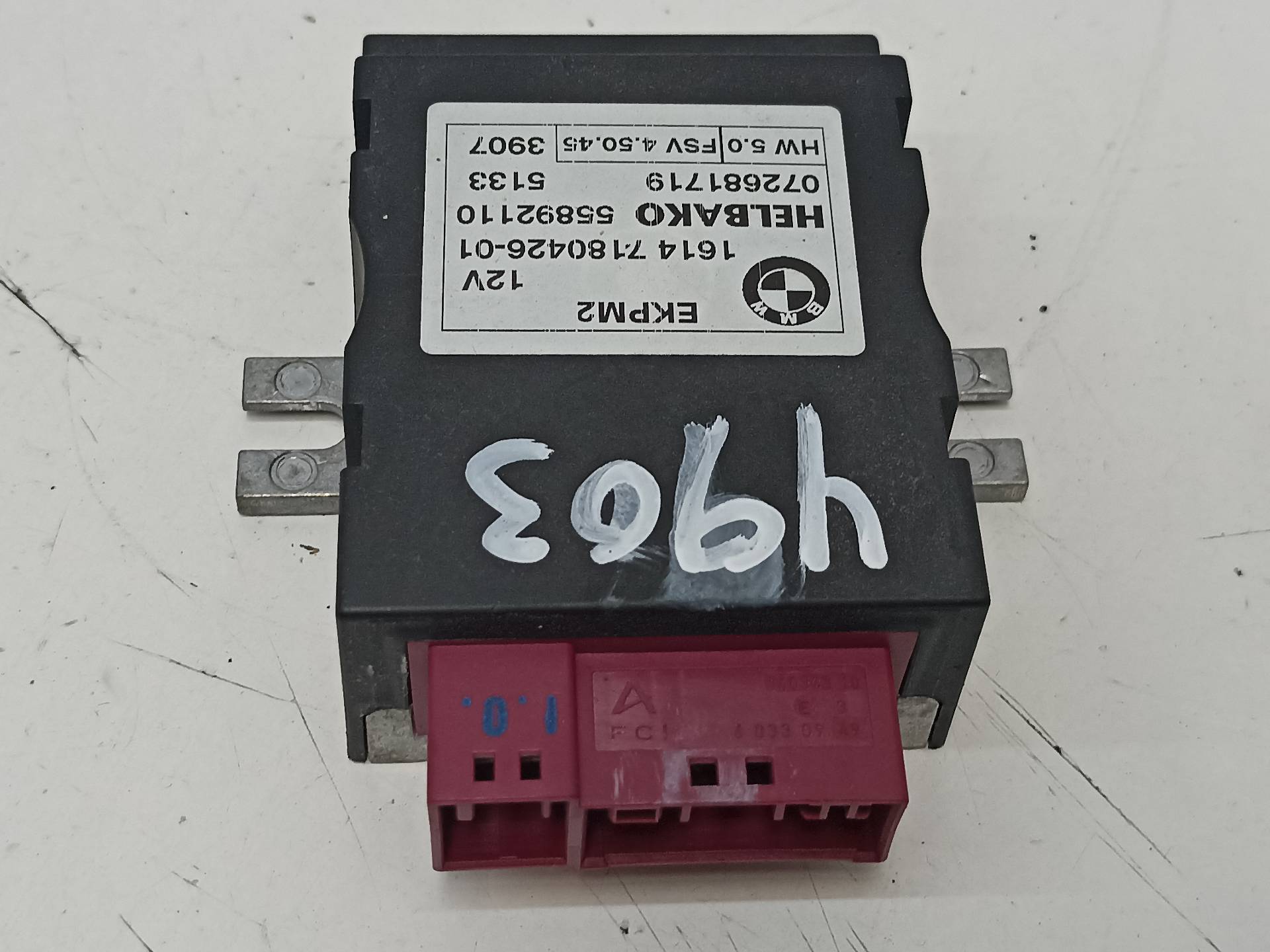 BMW 3 Series E90/E91/E92/E93 (2004-2013) Other Control Units 16147180426 24339339