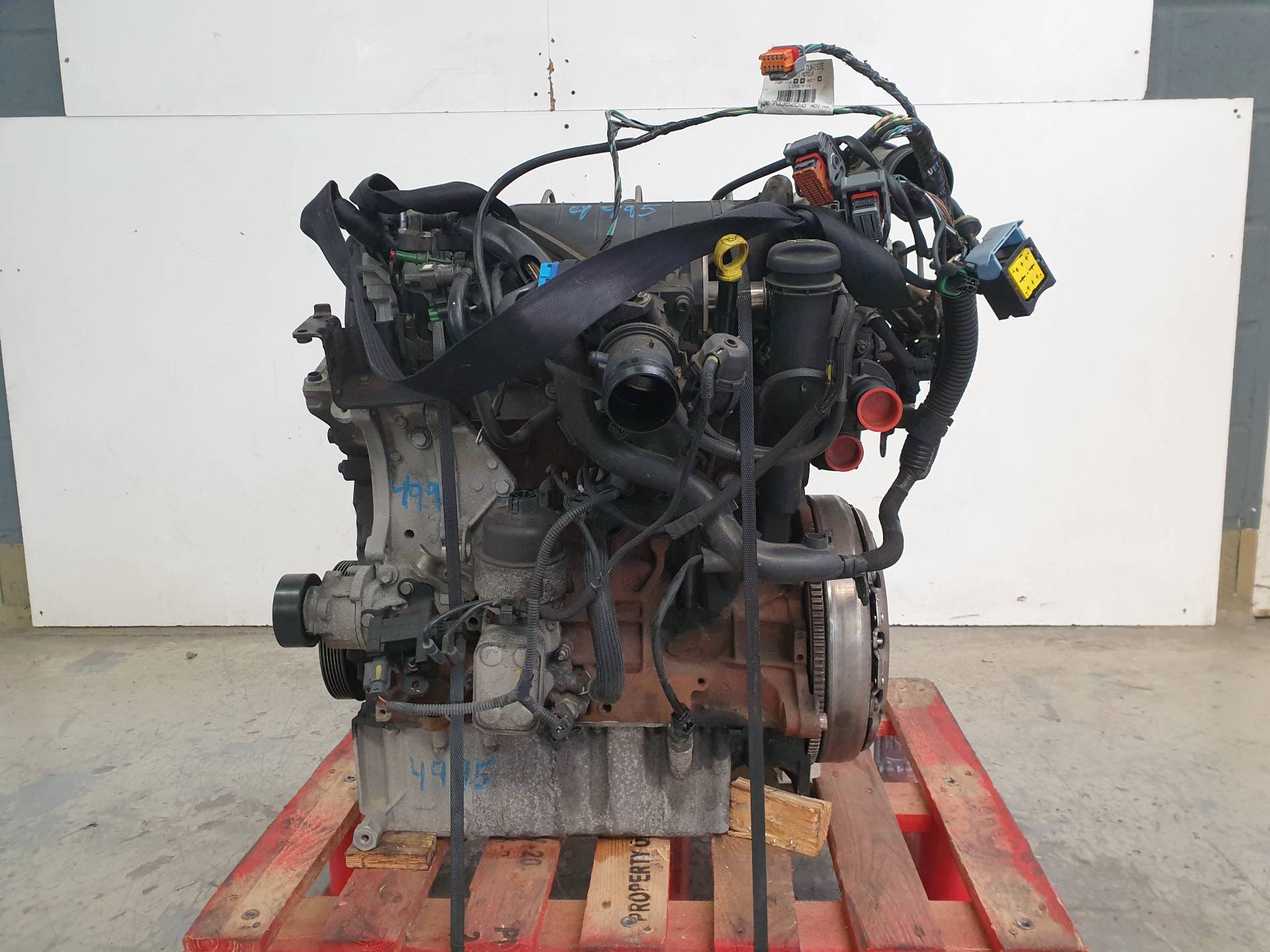 PEUGEOT 508 1 generation (2010-2020) Engine RHF 25567525