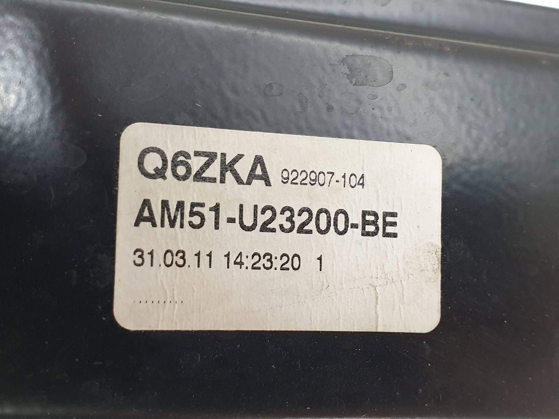 FORD C-Max 2 generation (2010-2019) Priekšējo labo durvju logu pacēlājs AM51U23200BE 24341370