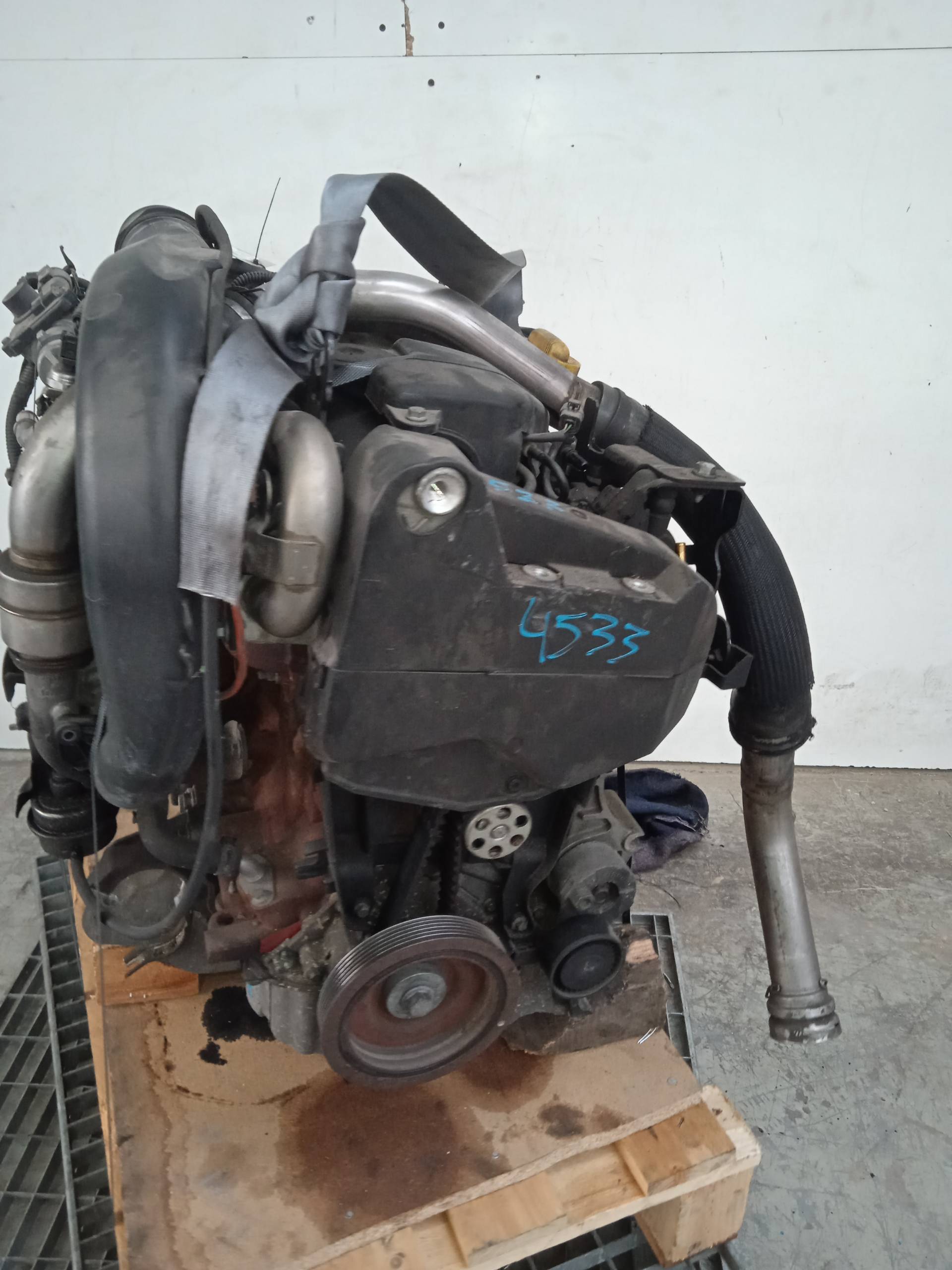 RENAULT Scenic 3 generation (2009-2015) Двигатель K9K841 24330787
