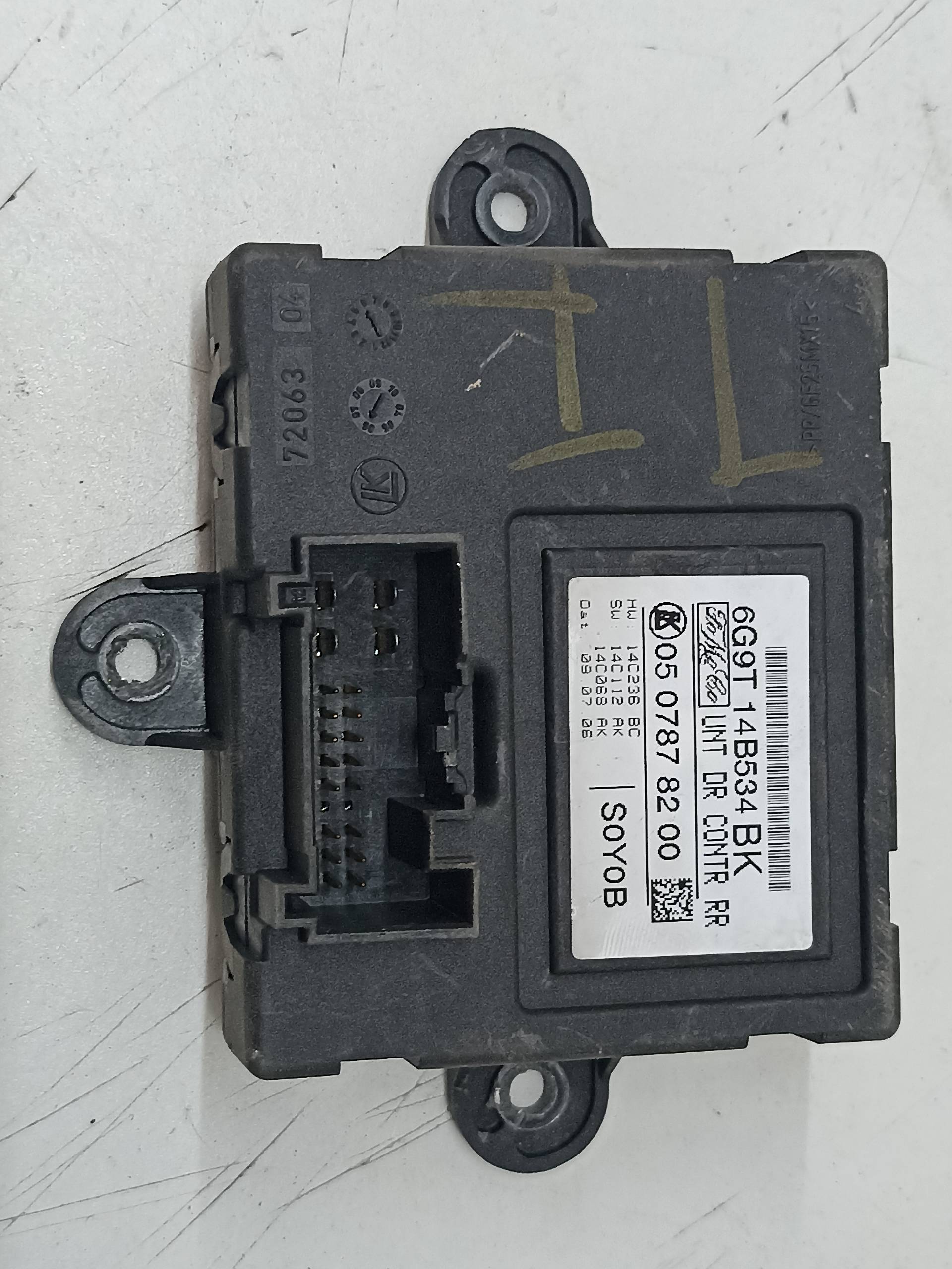 VOLVO S80 2 generation (2006-2020) Other Control Units 6G9T14B534BK, 283578686206, 206 24313183