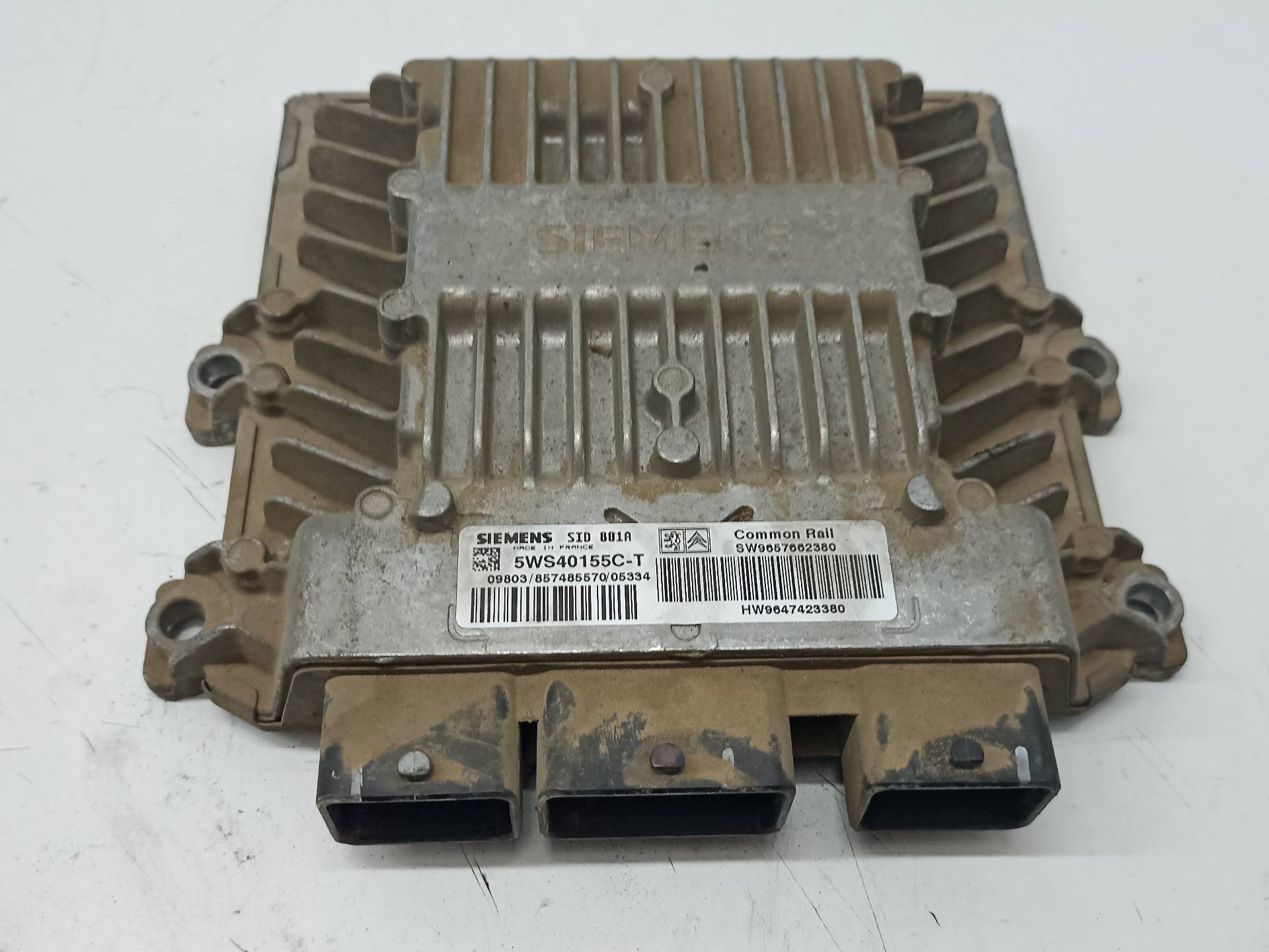 CITROËN Berlingo 1 generation (1996-2012) Блок керування двигуном ECU 9657662380 24317093