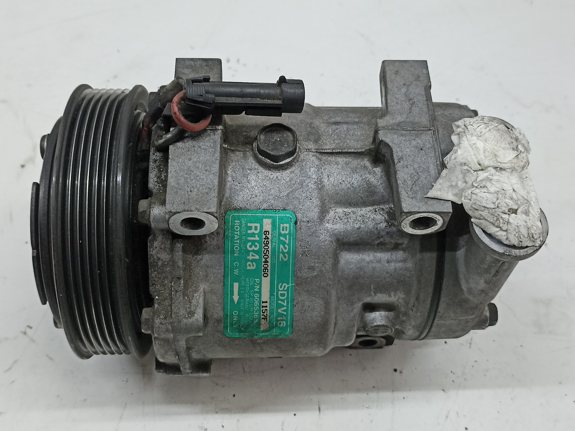 RENAULT 156 932 (1997-2007) Pompă de aer conditionat SD7V161157F 24313265