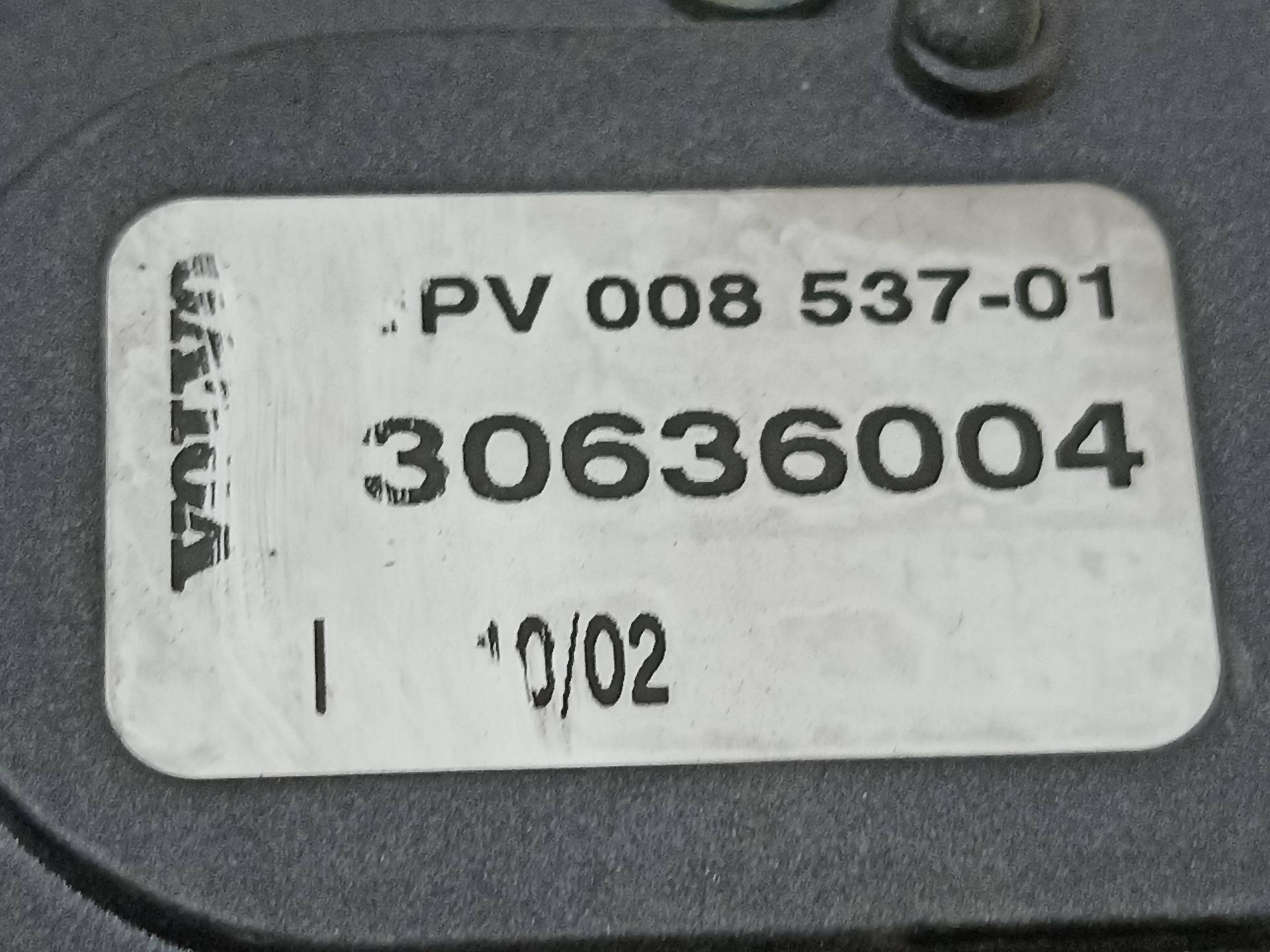 VOLVO S60 1 generation (2000-2009) Педаль газу 6PV00853701 24312579