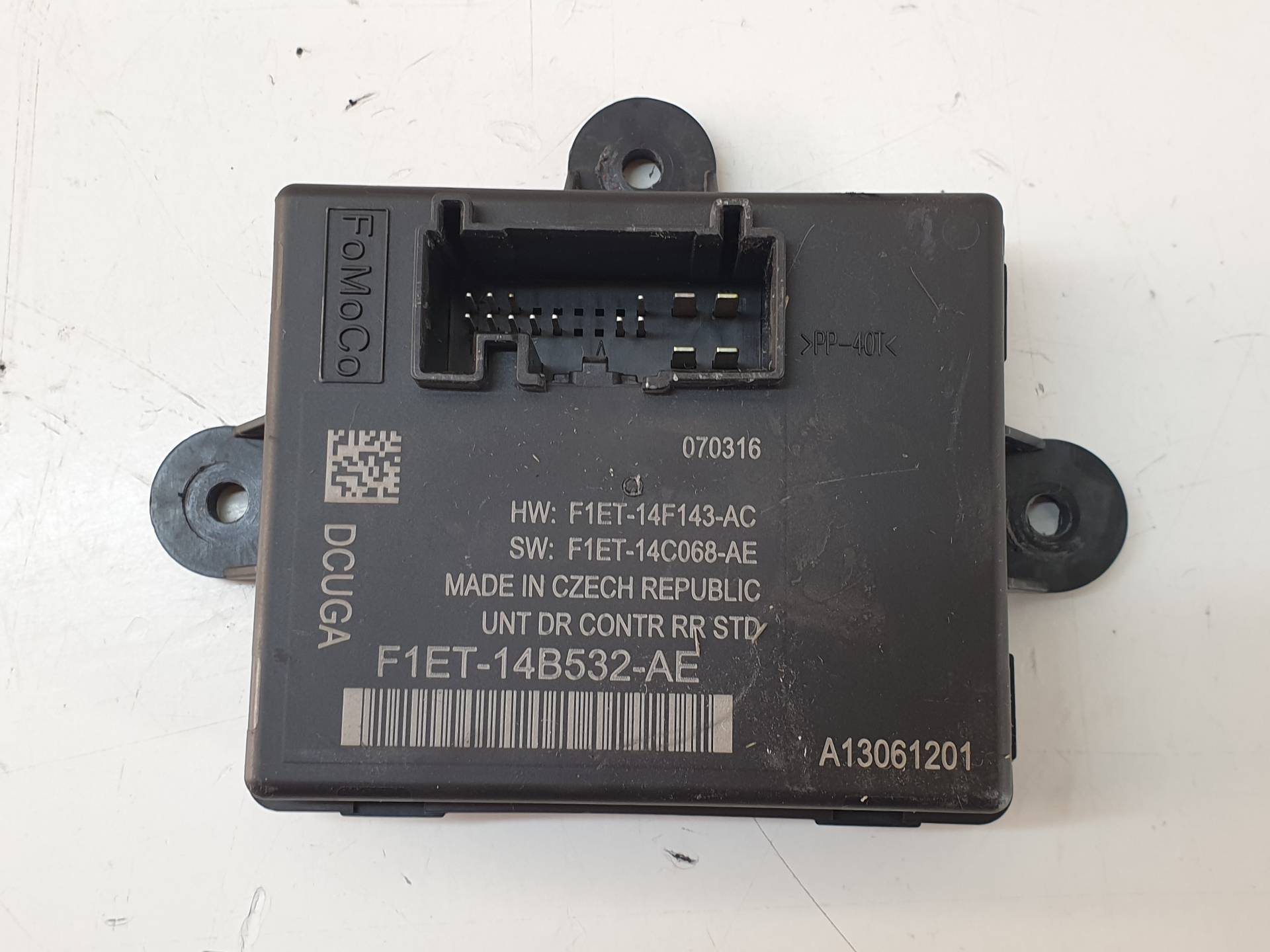 FORD Focus 3 generation (2011-2020) Muut ohjausyksiköt F1ET14B532AE 25431847