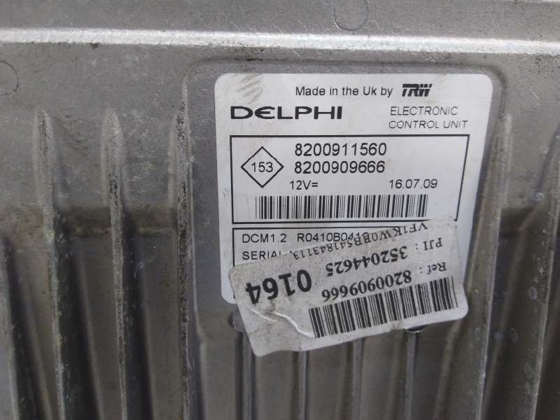 CHEVROLET Veloster 1 generation (2011-2016) Engine Control Unit ECU 8200909666 24322166