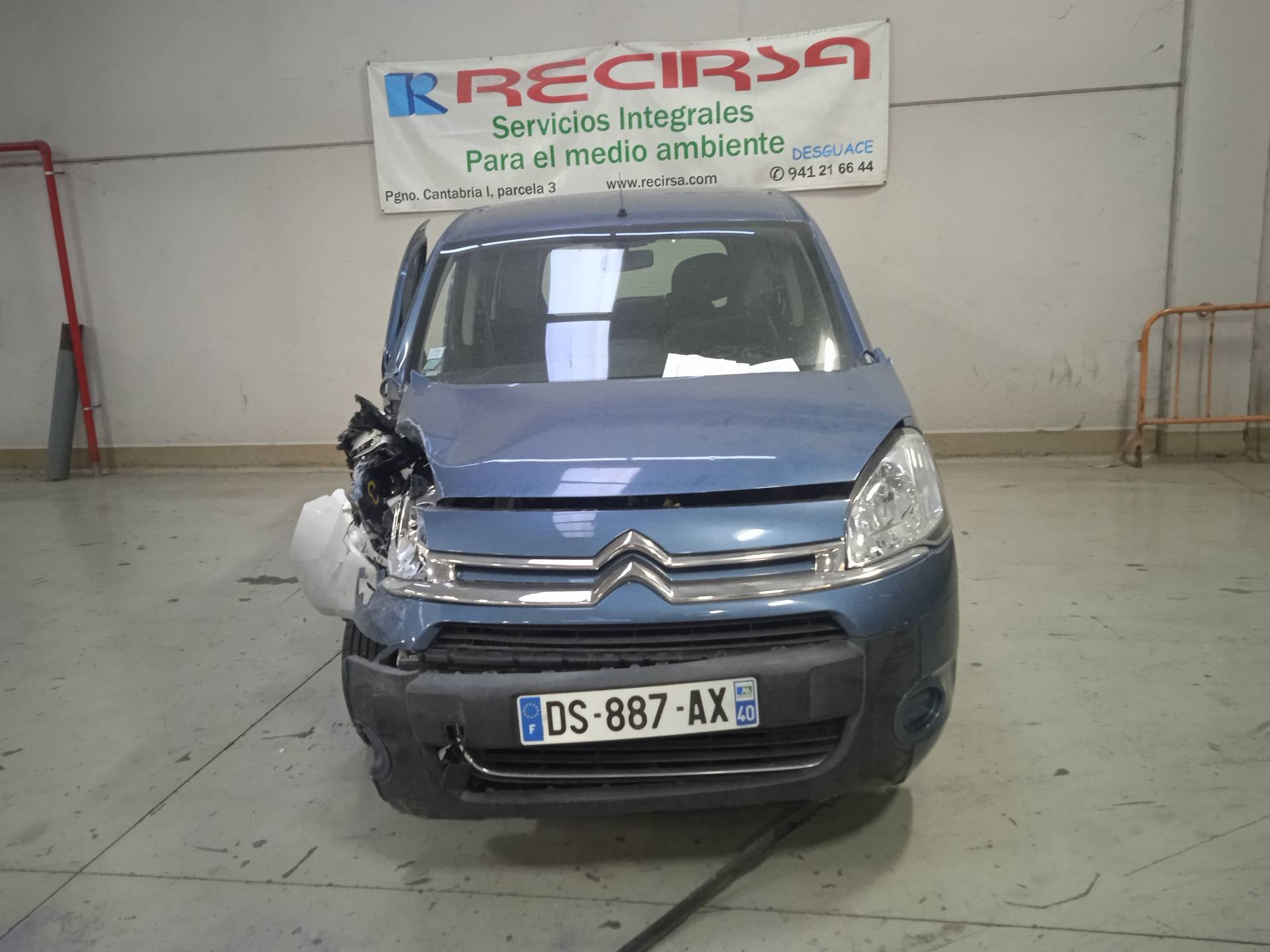 CITROËN Berlingo 2 generation (2008-2023) Охлаждающий радиатор 9674089680 24335584