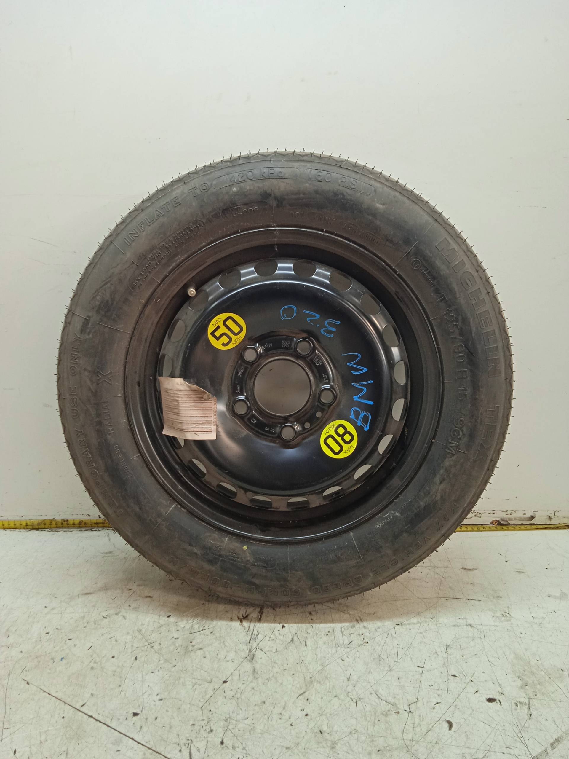 VAUXHALL 3 Series E46 (1997-2006) Spare Wheel 1095069 24337106