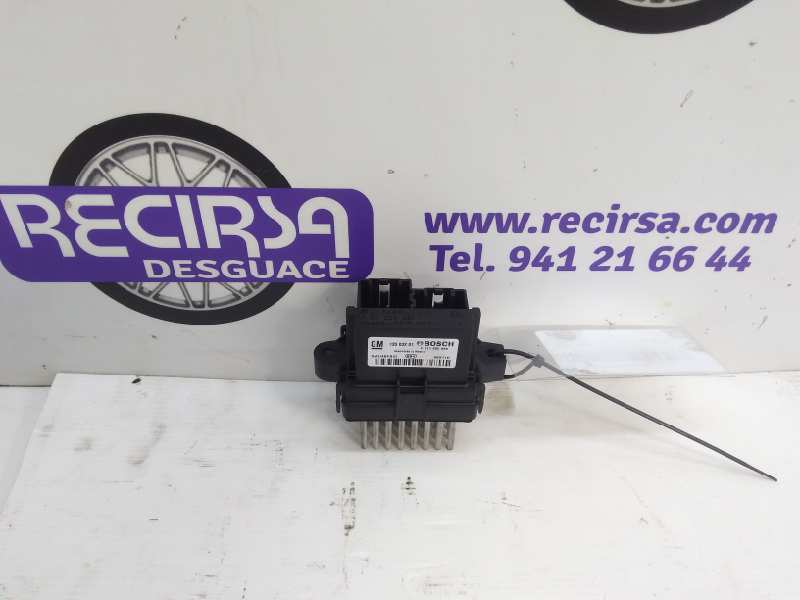 OPEL Astra J (2009-2020) Interior Heater Resistor 13503201, 198153449225, 225 24310100