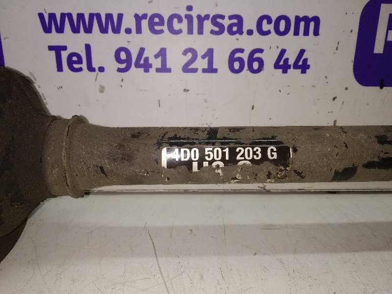 AUDI A8 D2/4D (1994-2002) Arbre de transmission arrière gauche 4D0501203G 24323811