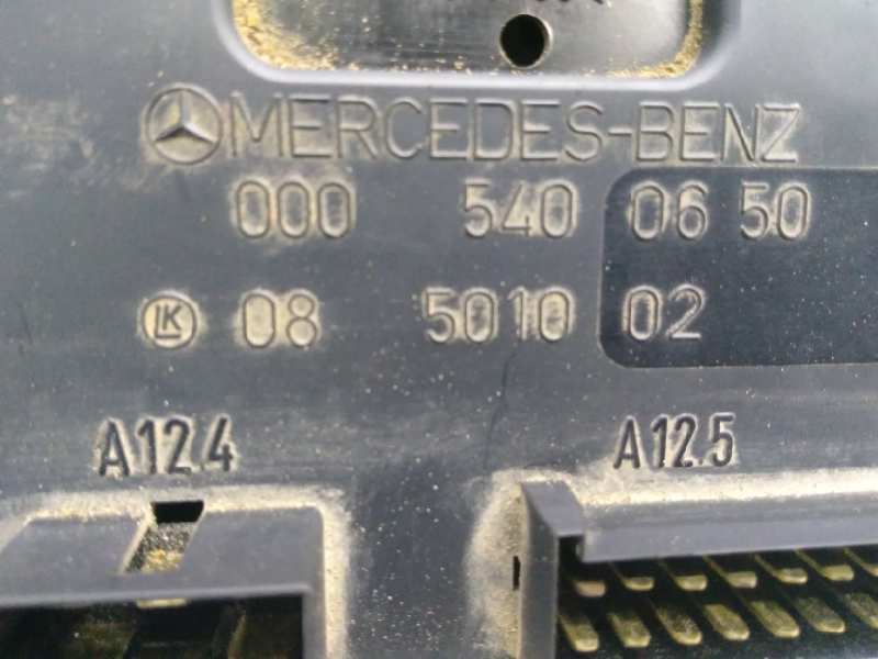 MERCEDES-BENZ Sprinter 1 generation (903) (1995-2006) Блок предохранителей 0005400650 24345513