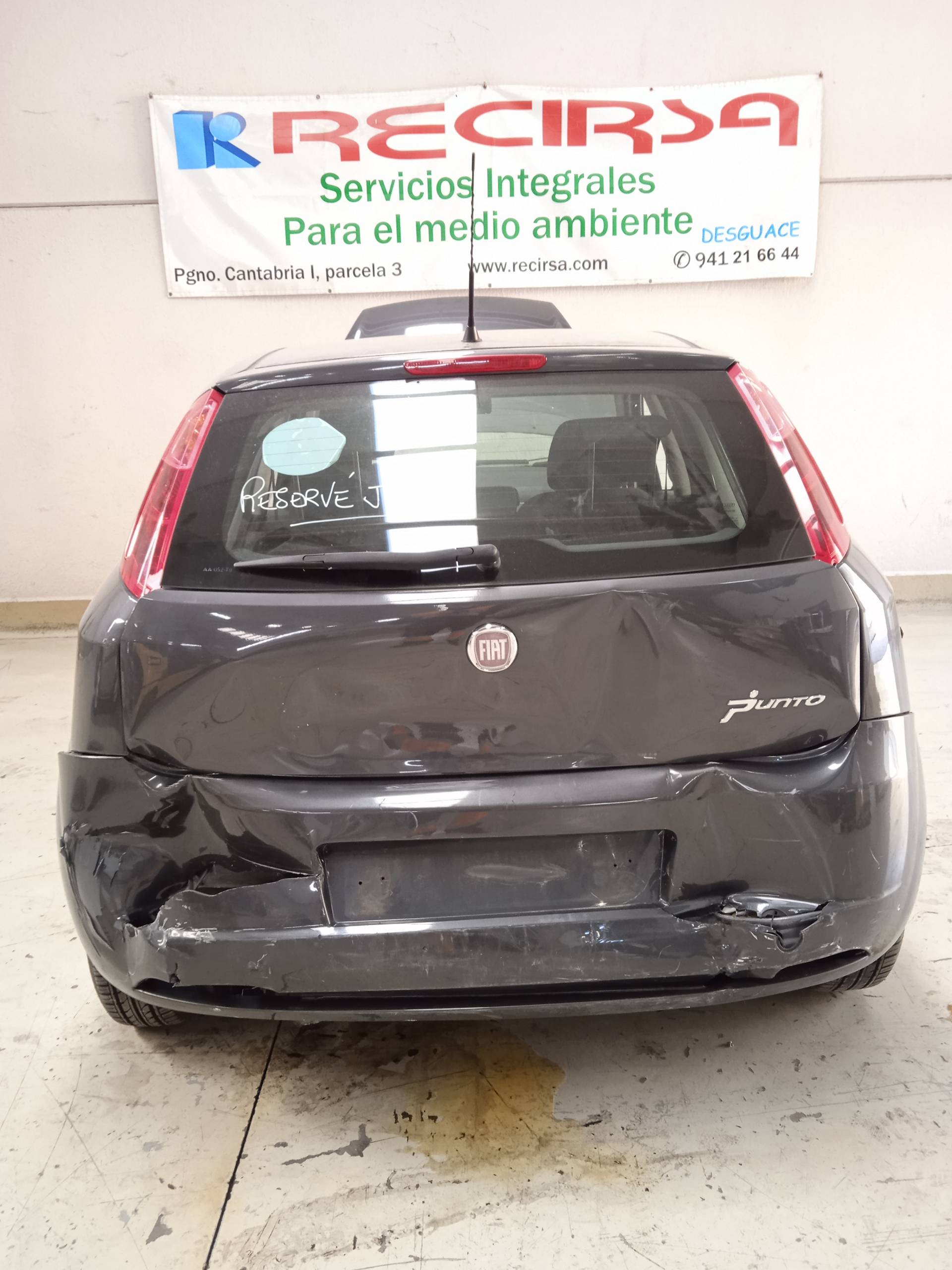 FIAT Punto 3 generation (2005-2020) Levý zadní dveře 51846228 27536778