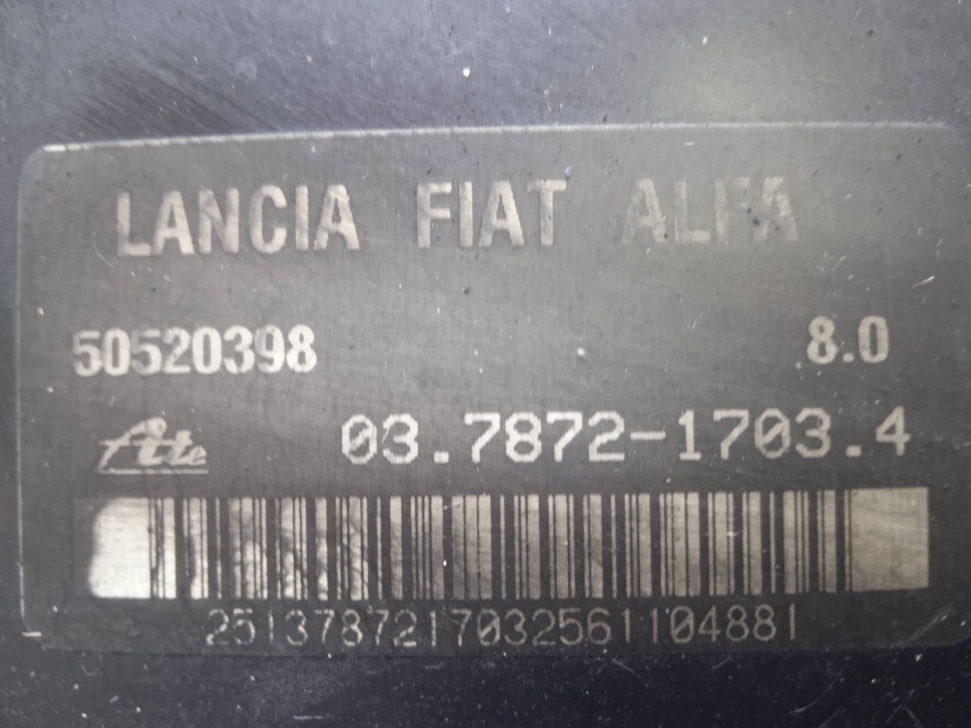 ALFA ROMEO Giulietta 940 (2010-2020) Brake Servo Booster 50520398 24337418