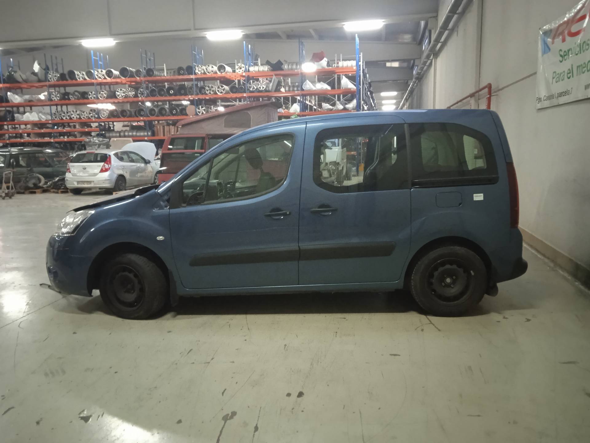 CITROËN Berlingo 2 generation (2008-2023) Hajottimen tuuletin 9661571480 24335571