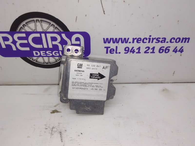 FIAT Astra H (2004-2014) Unitate de control SRS 90520841AF 24314573