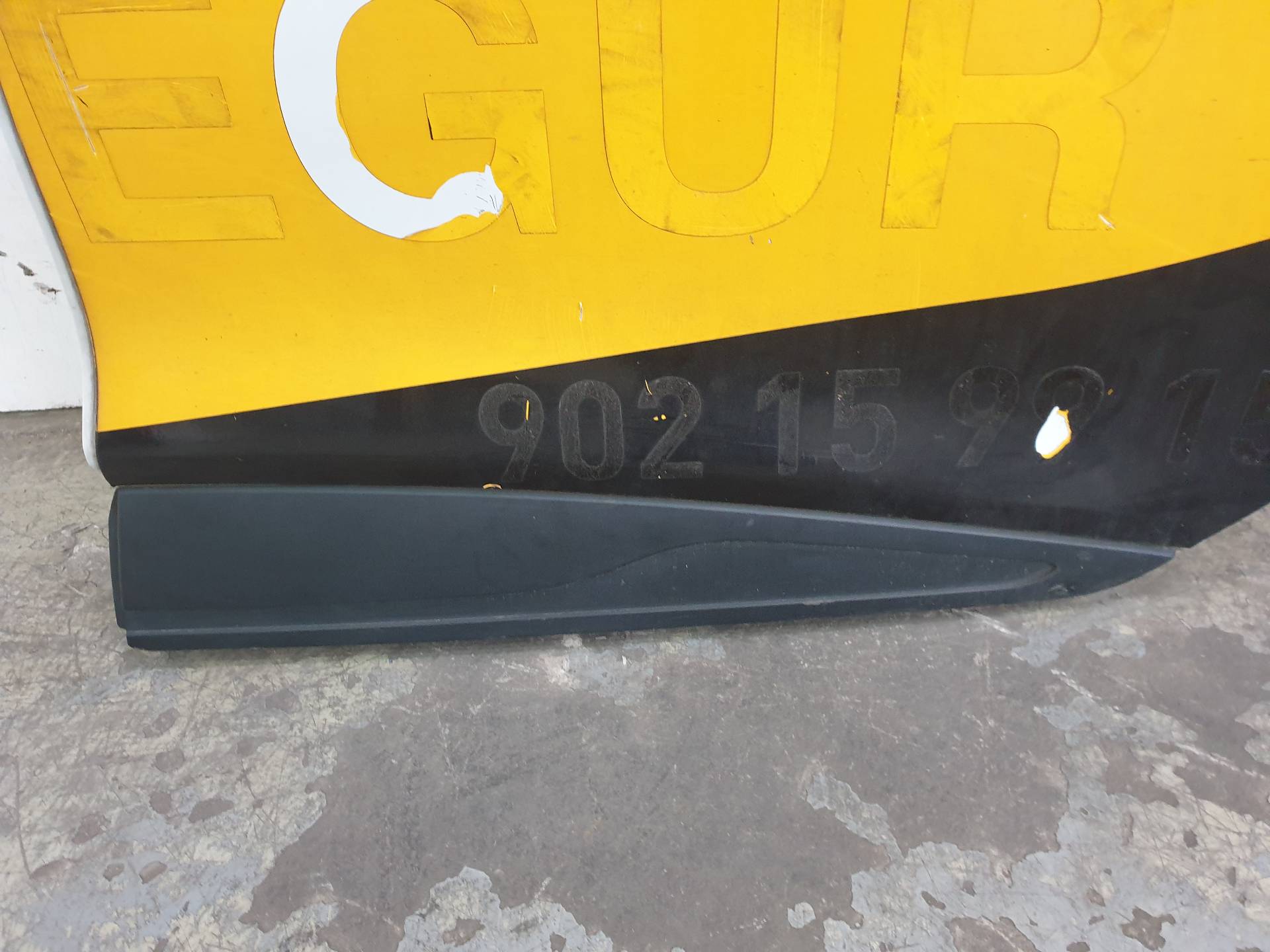 RENAULT Captur 1 generation (2013-2019) Rear Left Door 821016892R 25569753