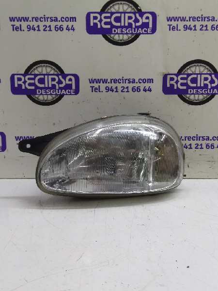 OPEL Corsa B (1993-2000) Front Left Headlight 03310401 24326677