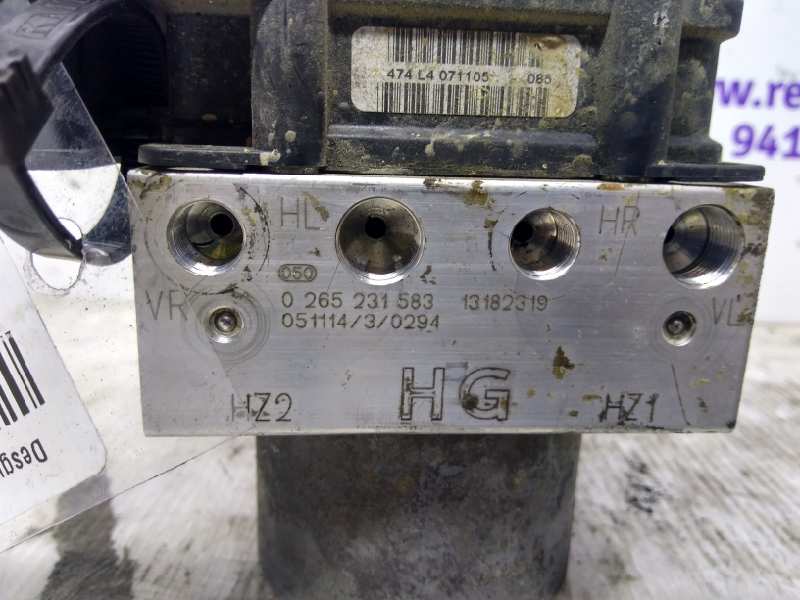 CHEVROLET Combo C (2001-2011) ABS pumpe 0265800443 24317732