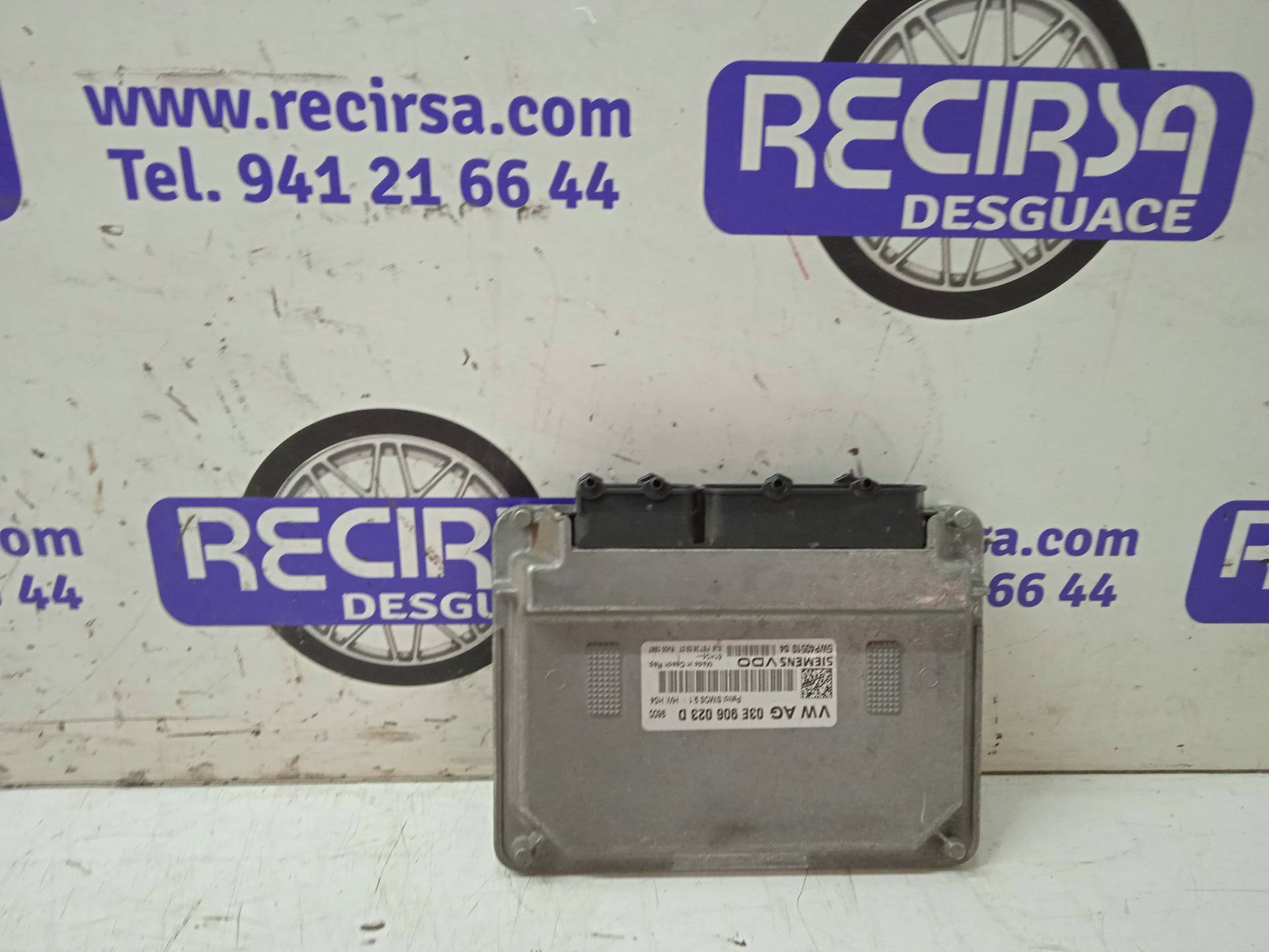 DODGE Ibiza 3 generation (2002-2008) Engine Control Unit ECU 5WP4051004 24315237