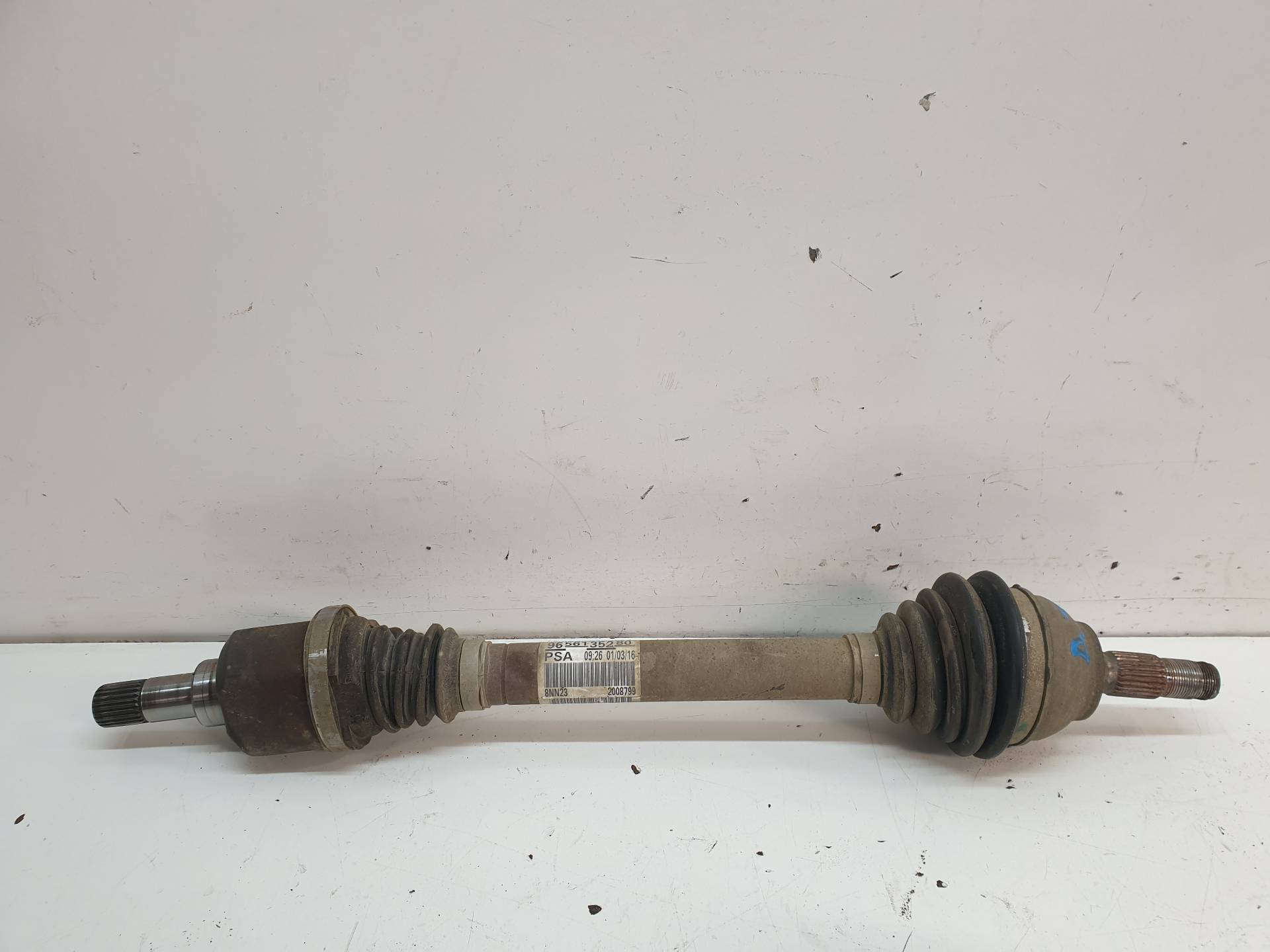 PEUGEOT Front Left Driveshaft 9656135280 25570190